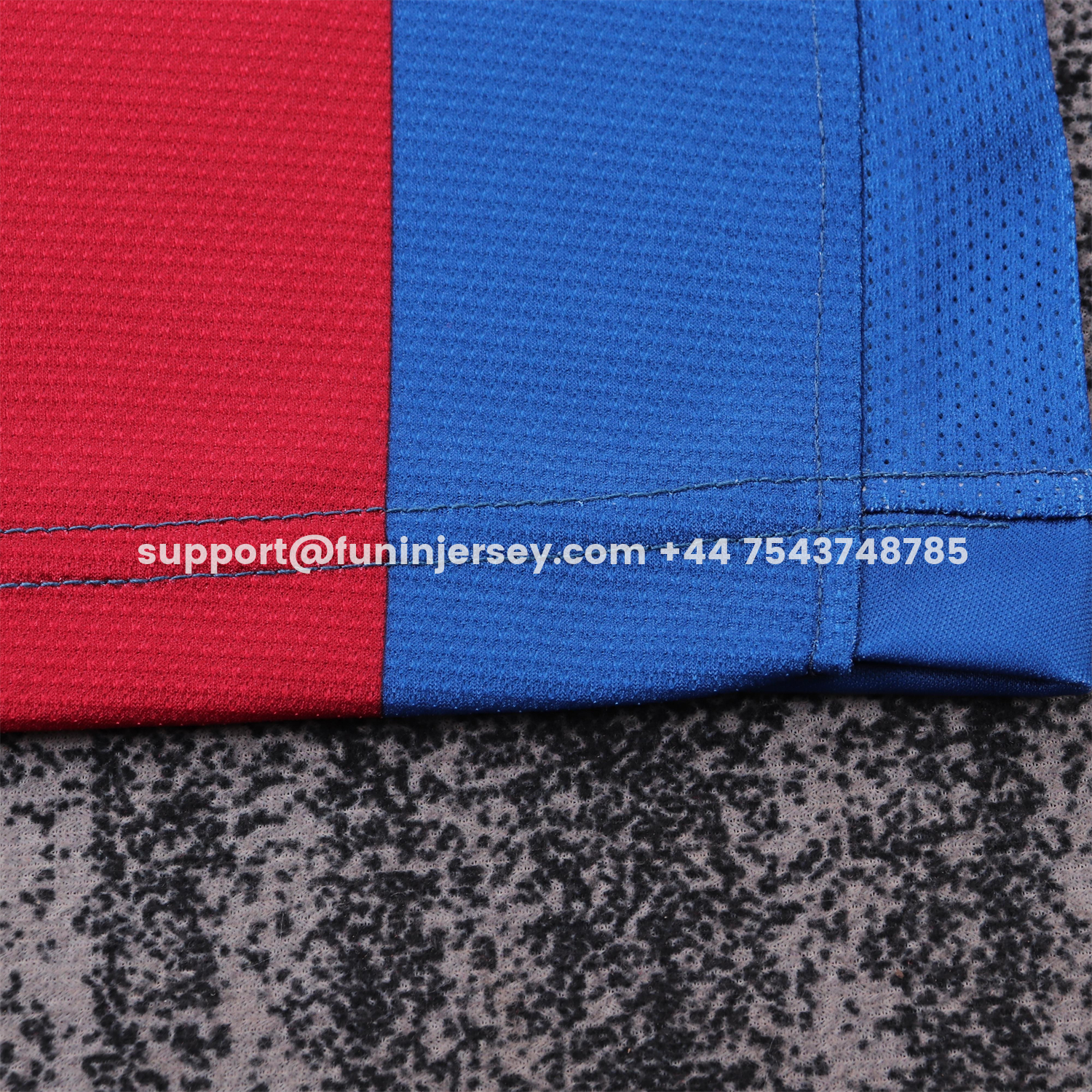 Funinjersey-Retro Barcelona 2006-07 Home Kids Kit