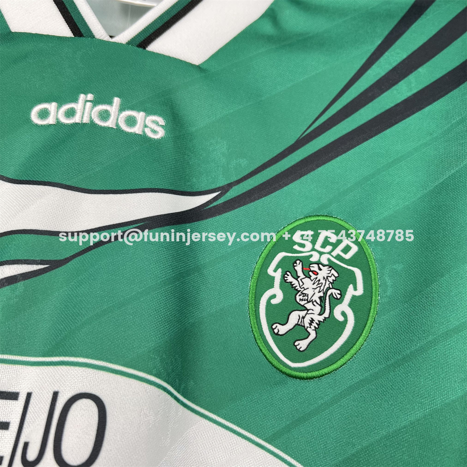 Funinjersey-Retro Sporting CP 1994-95 Away Jersey
