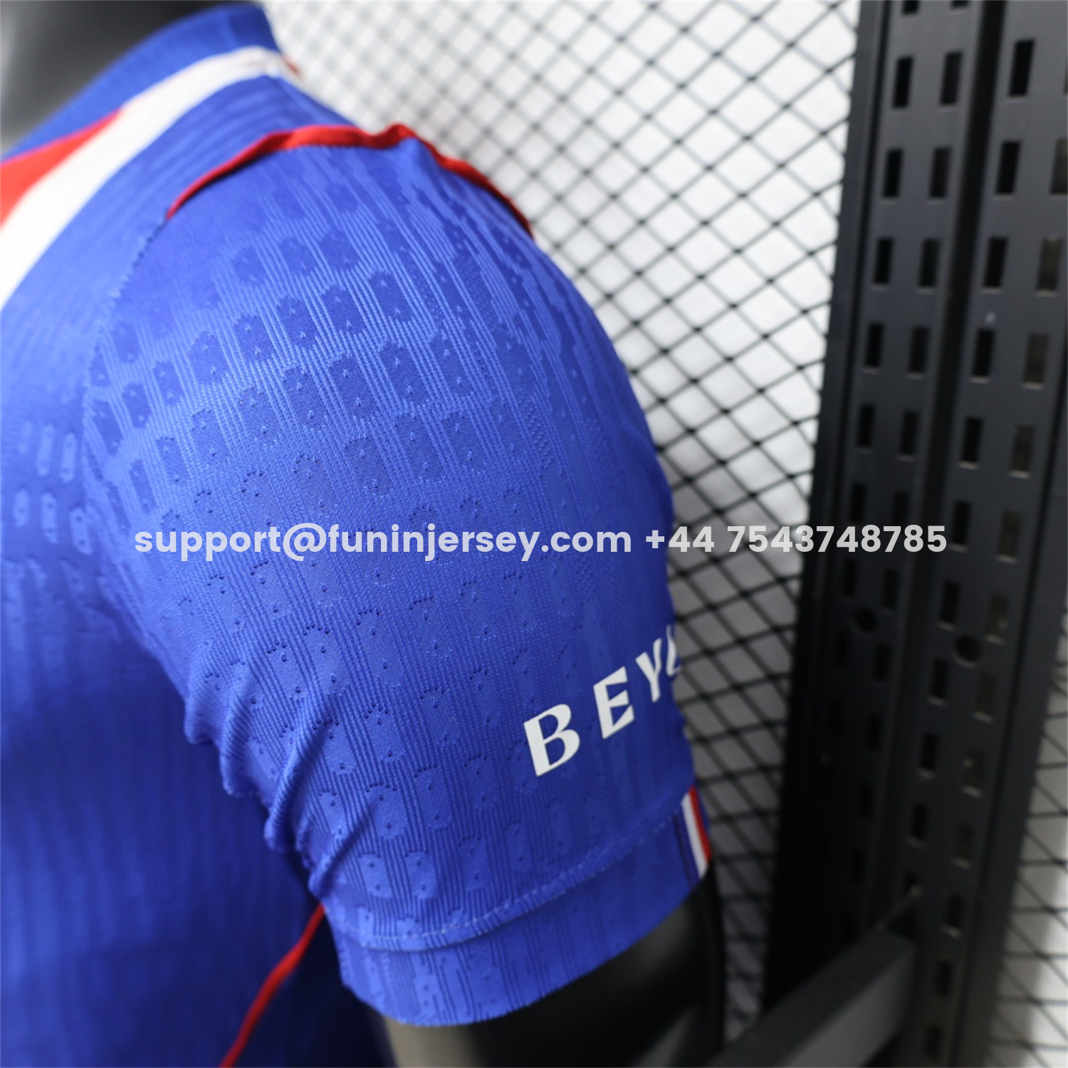 Funinjersey-Paris Saint-Germain PSG 26-27 Home Jersey With Star - Player Version