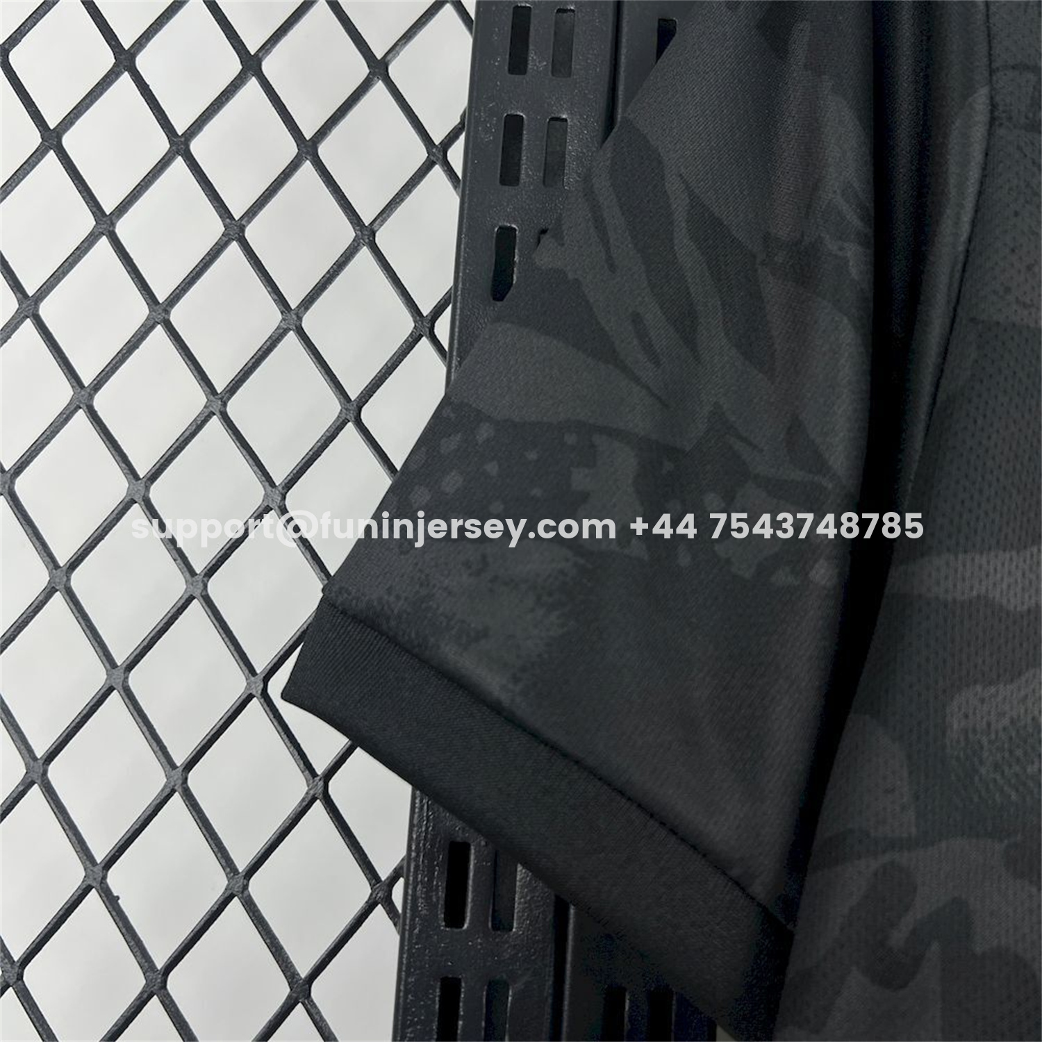 Funinjersey-Hapoel Beer-Sheva 25-26 Third Black Jersey - Fans Version