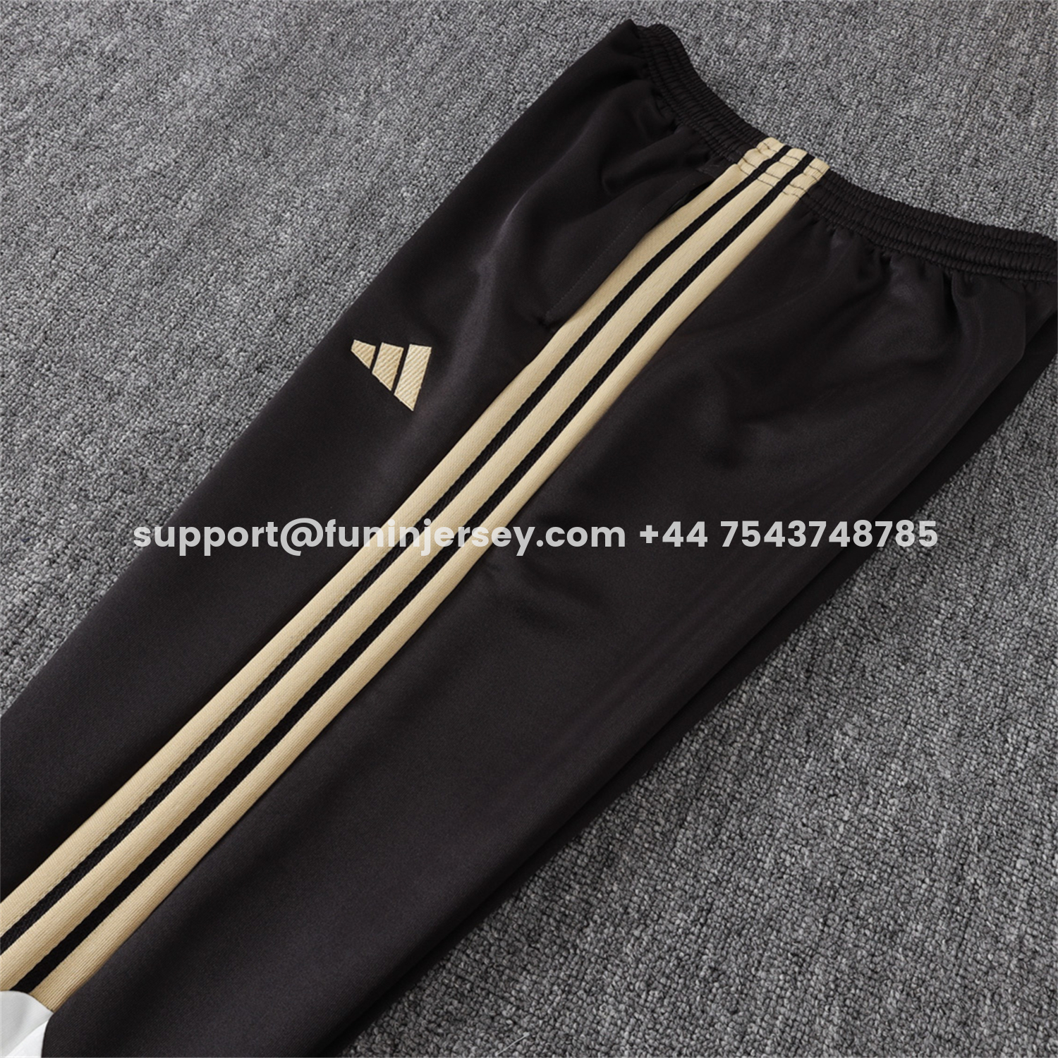 Funinjersey-Flamengo 2026 Jacket Training Tracksuit - White Jackets & Black Pants