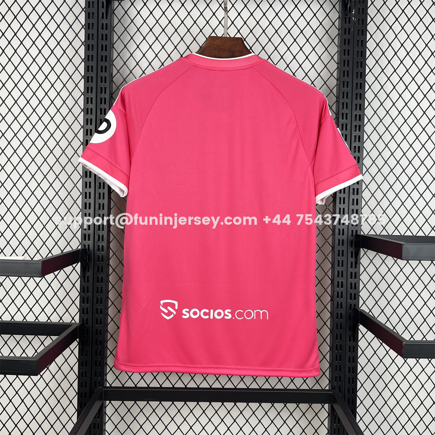 Funinjersey-Sevilla 25-26 Retro Style Pink Special Jersey - Fans Version