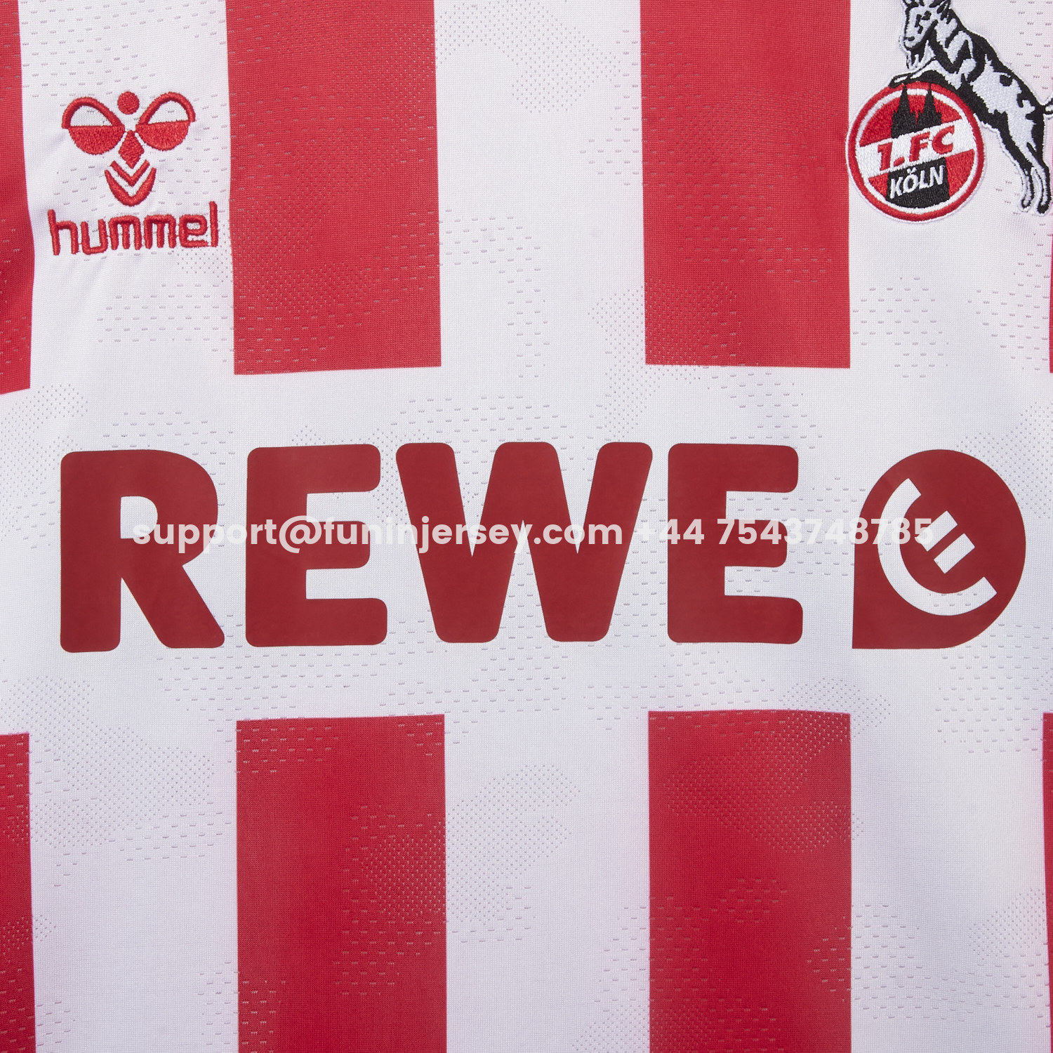 Funinjersey-Köln 25-26 Home Jersey - Fans Version