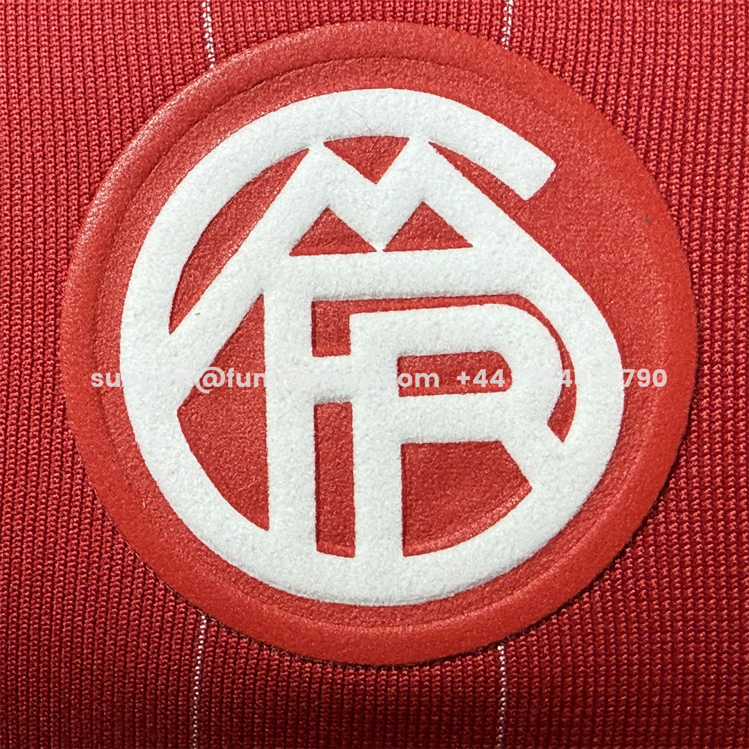 Funinjersey-Bayern Munich 25-26 Trefoil Red And White Travel Jersey - Player Version