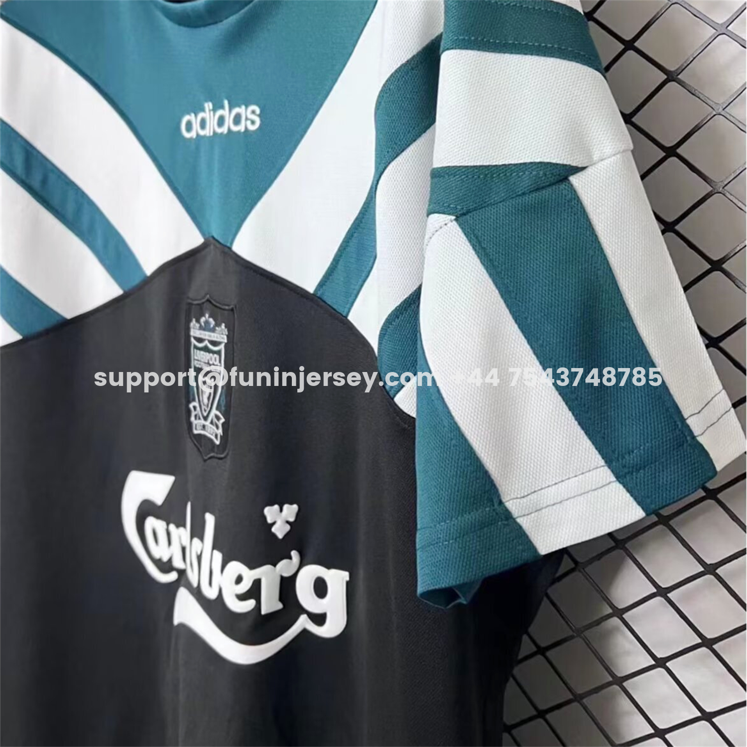 Funinjersey-Retro Liver.pool 1995-96 Green And Black Training Jersey