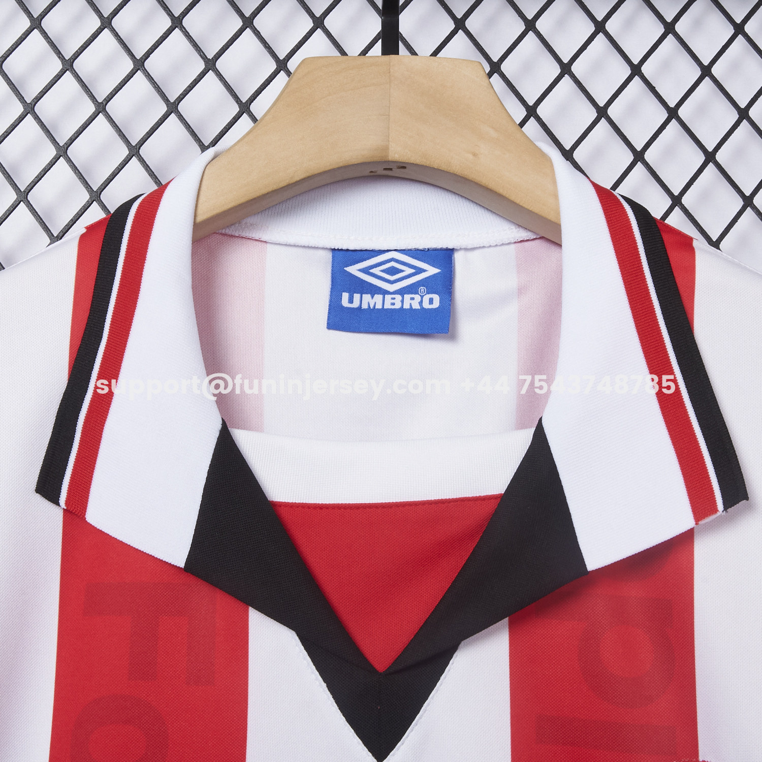 Funinjersey-Retro Fortuna Düsseldorf 1996-98 Home Jersey