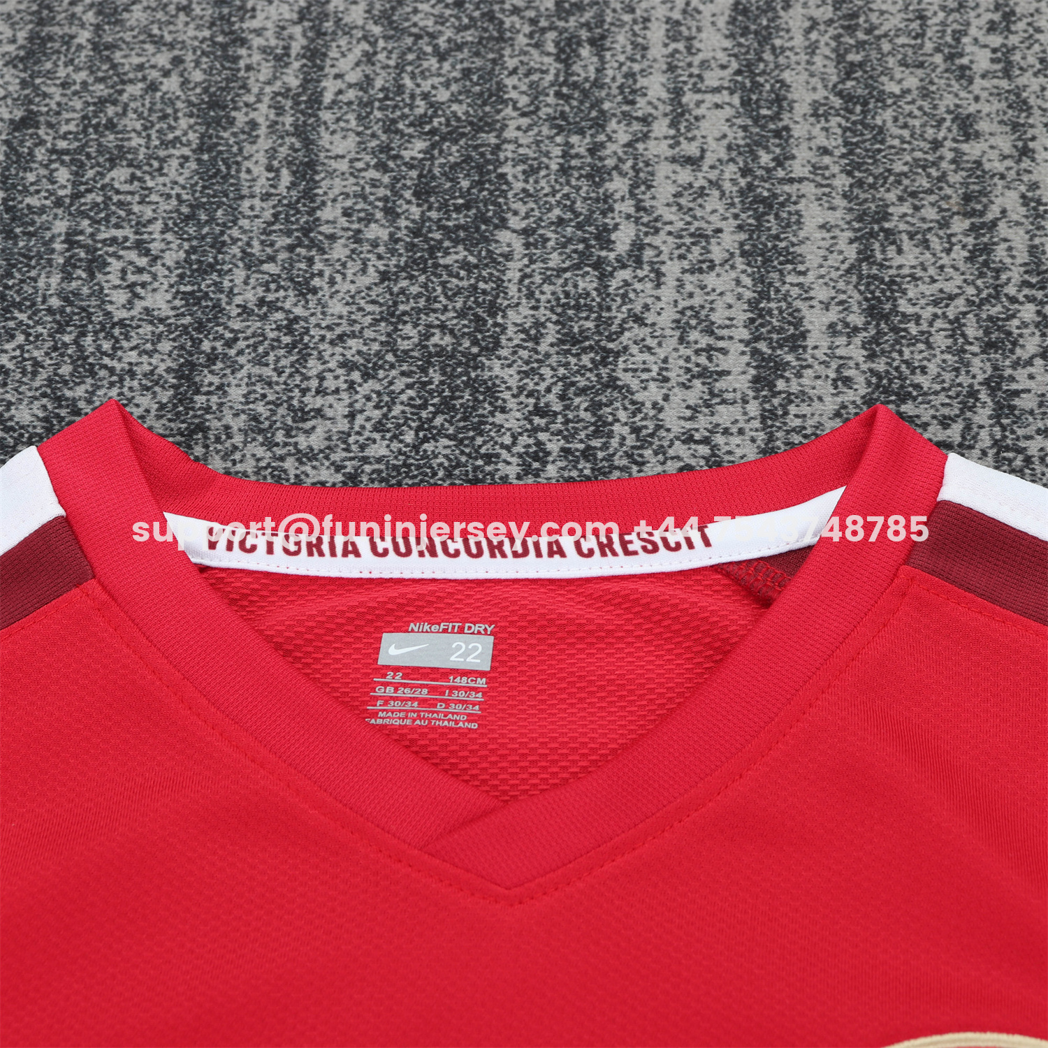 Funinjersey-Retro Arsenal 2008-10 Home Kids Kit