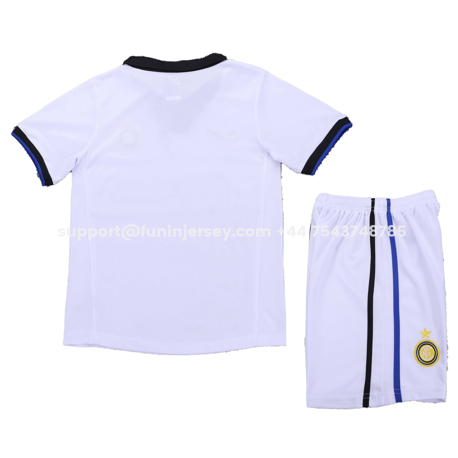 Funinjersey-Retro Inter Milan 1998-99 Away Kids Kit