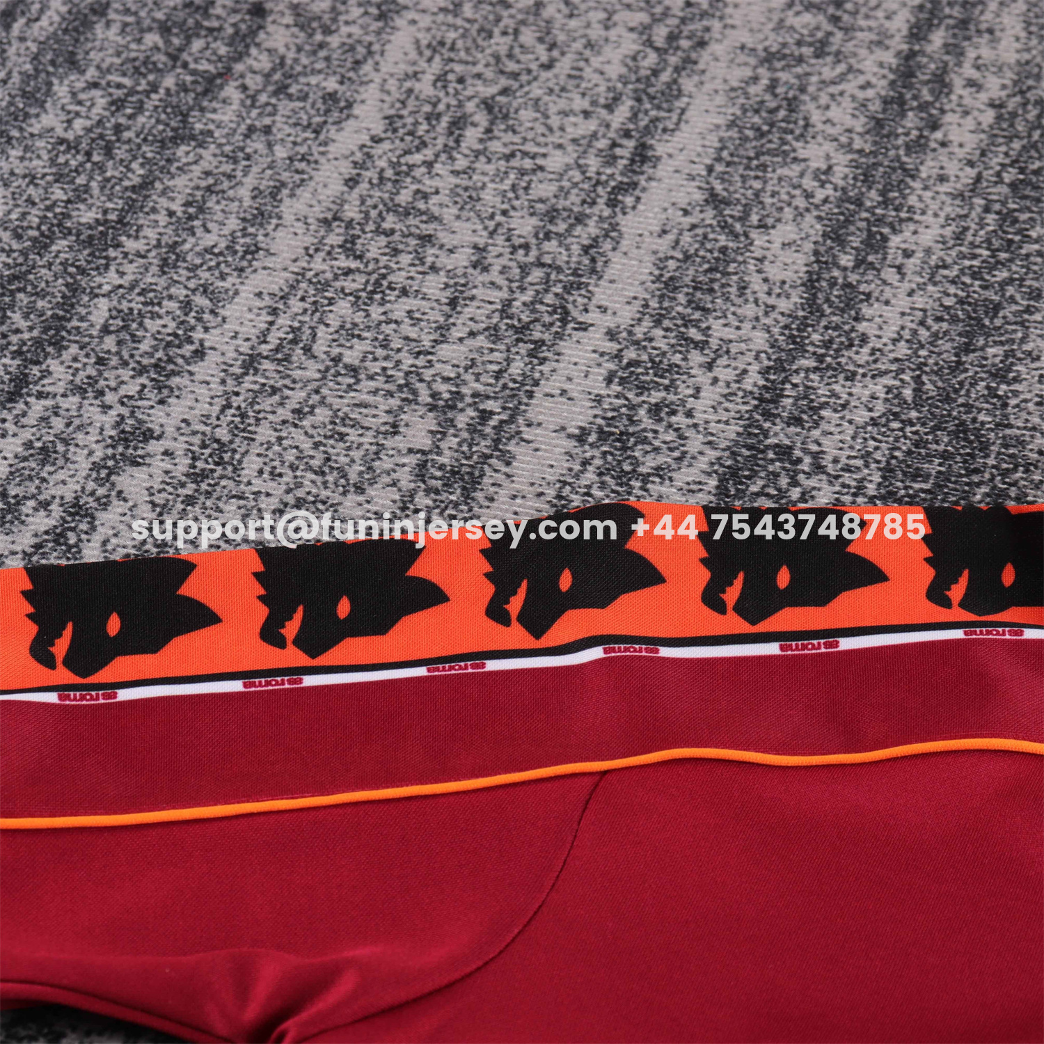 Funinjersey-Retro Roma 1998-99 Home Kids Kit