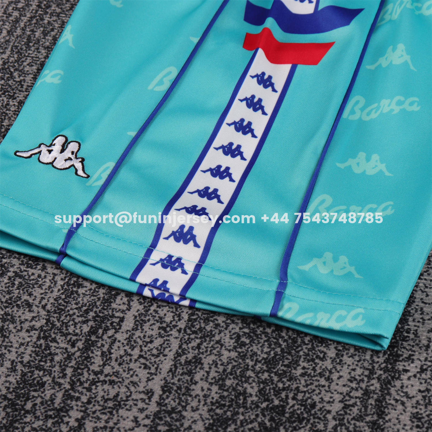 Funinjersey-Retro Barcelona 1992-95 Away Kids Kit