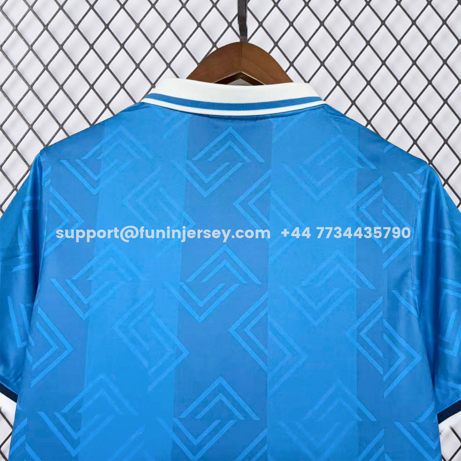 Funinjersey-Retro Napoli 1993-94 Home Blue Jersey