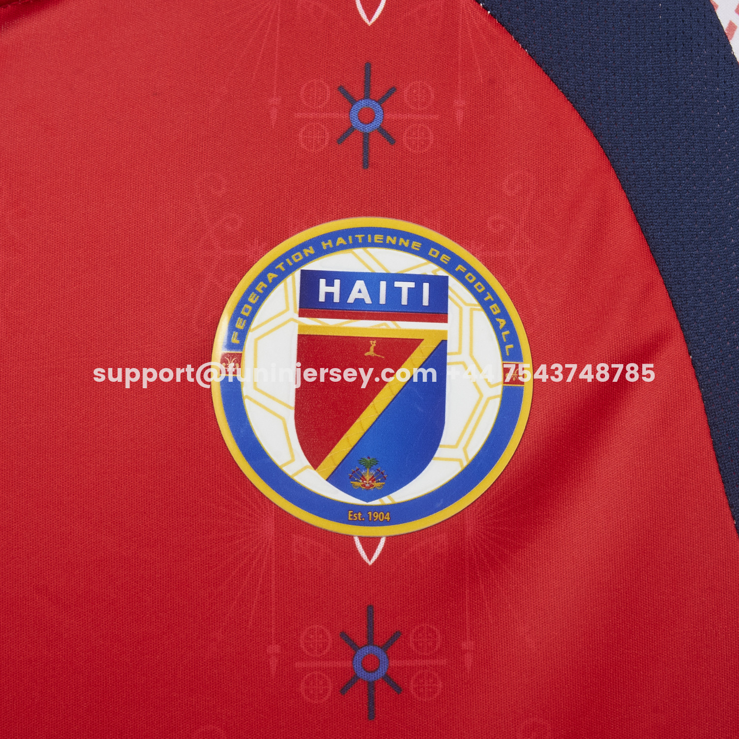 Funinjersey-Haiti 25-26 Third Red Jersey - Fans Version