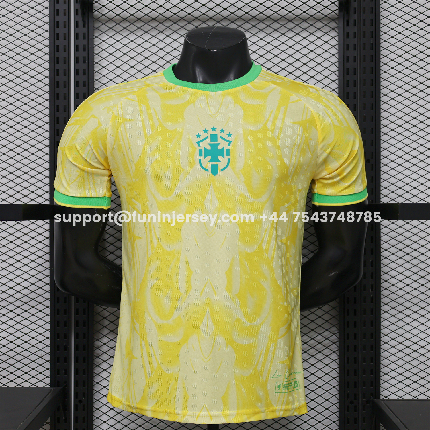 Funinjersey-Brazil 2026 Light Yellow Special Jersey - Player Version