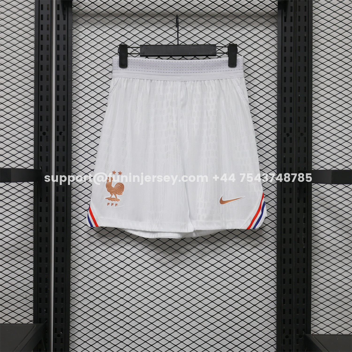 Funinjersey-France 2026 Home White Shorts - Player Version
