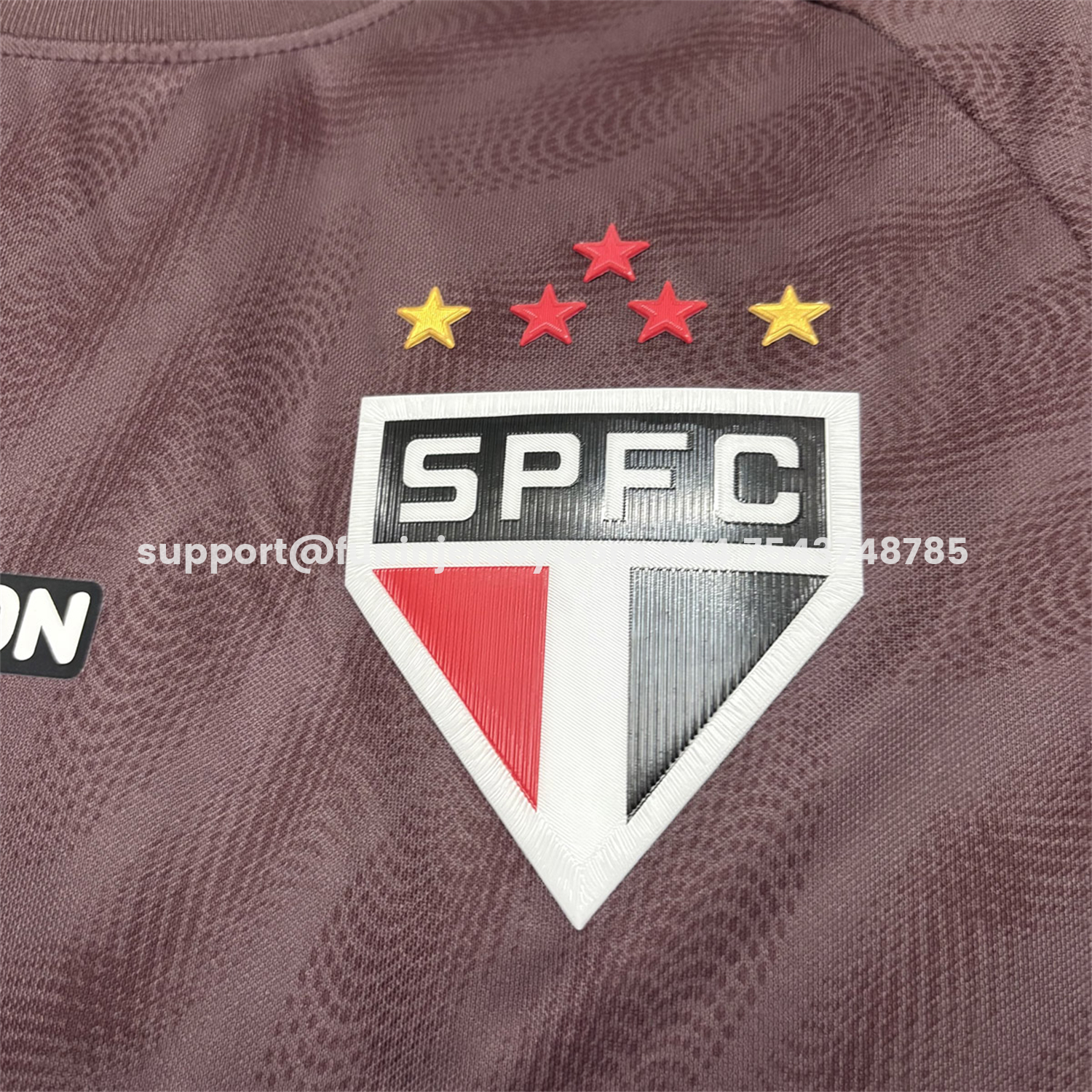 Funinjersey-Sao Paulo 26-27 Burgundy Goalkeeper Jersey - Fans Version