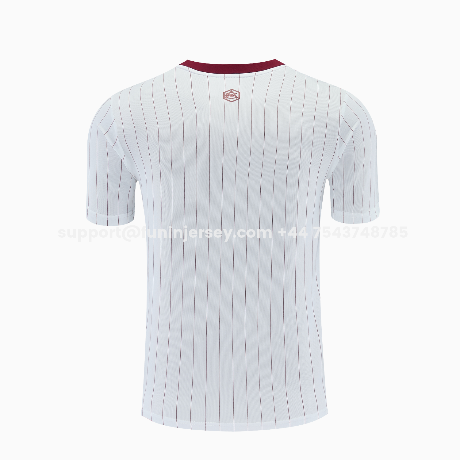 Funinjersey-Arsenal 25-26 Retro Style Short-Sleeve Training Set - Colors Top & White With Thin Mar Pants
