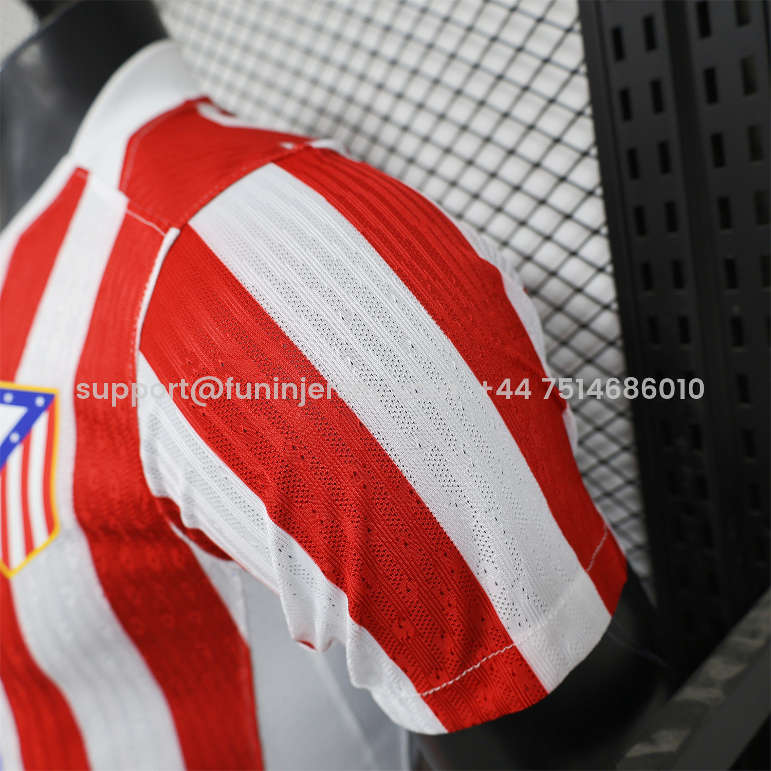 Funinjersey-Atletico Madrid 25-26 Home Jersey - Player Version