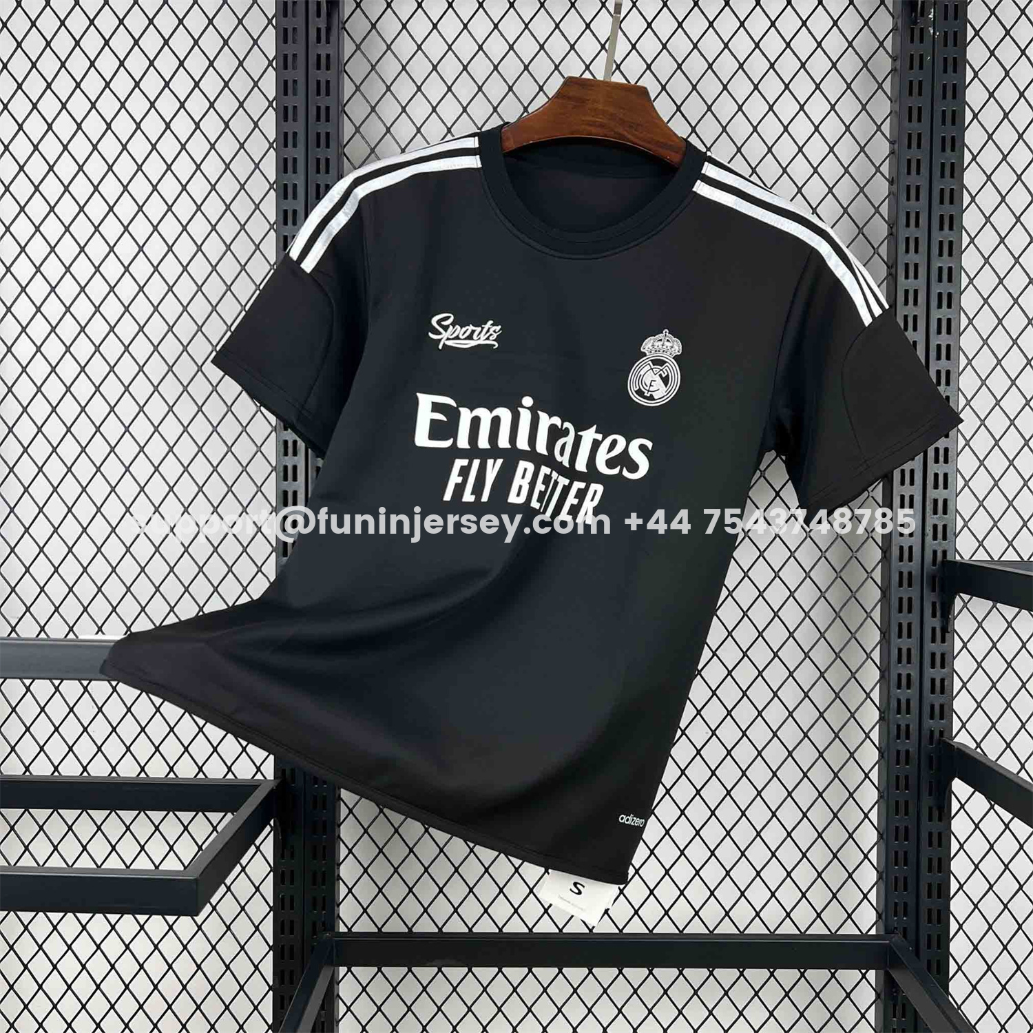 Funinjersey-Real Madrid 26-27 Black Special Jersey - Fans Version