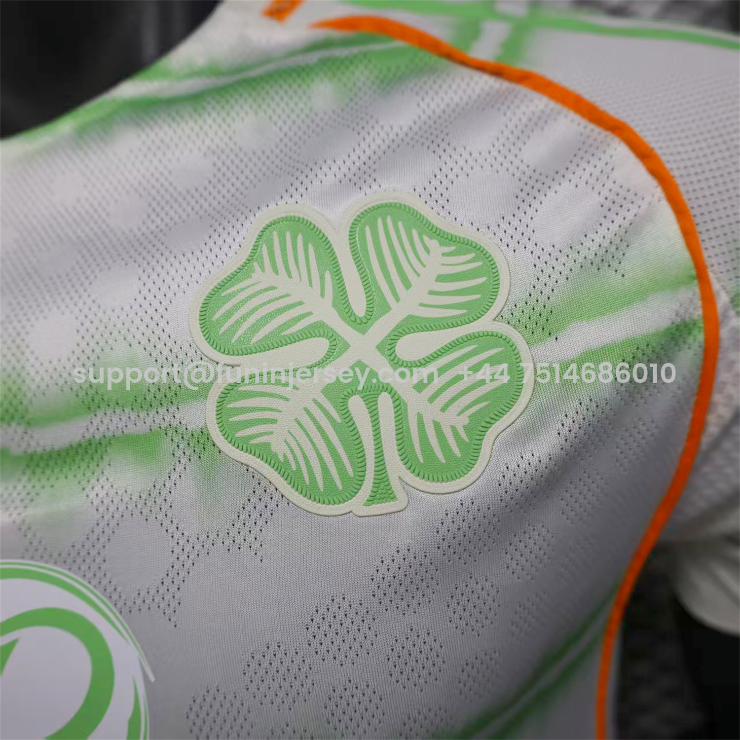 Funinjersey-Celtic 25-26 Third White Jersey - Player Version