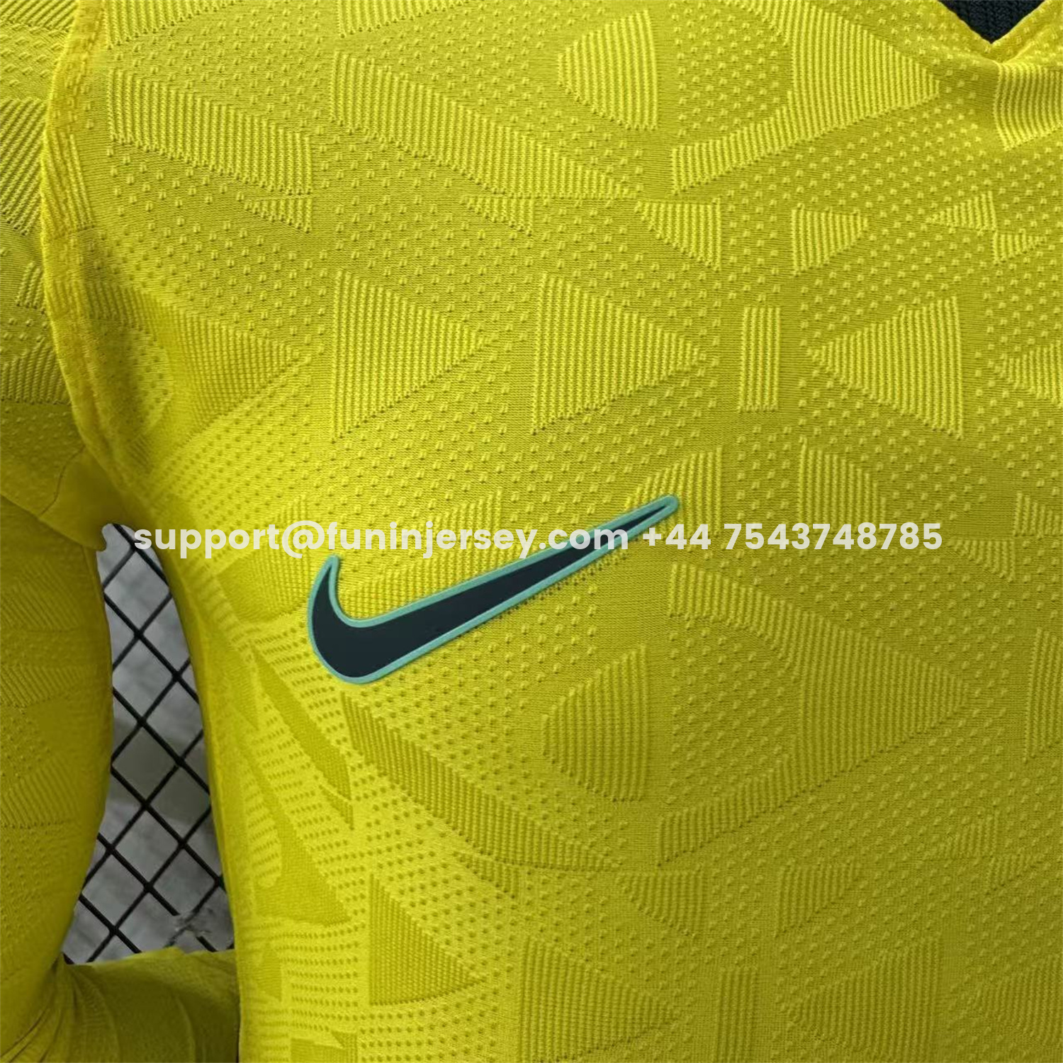 Funinjersey-Brazil 2026 Home Long Sleeves Jersey - Player Version