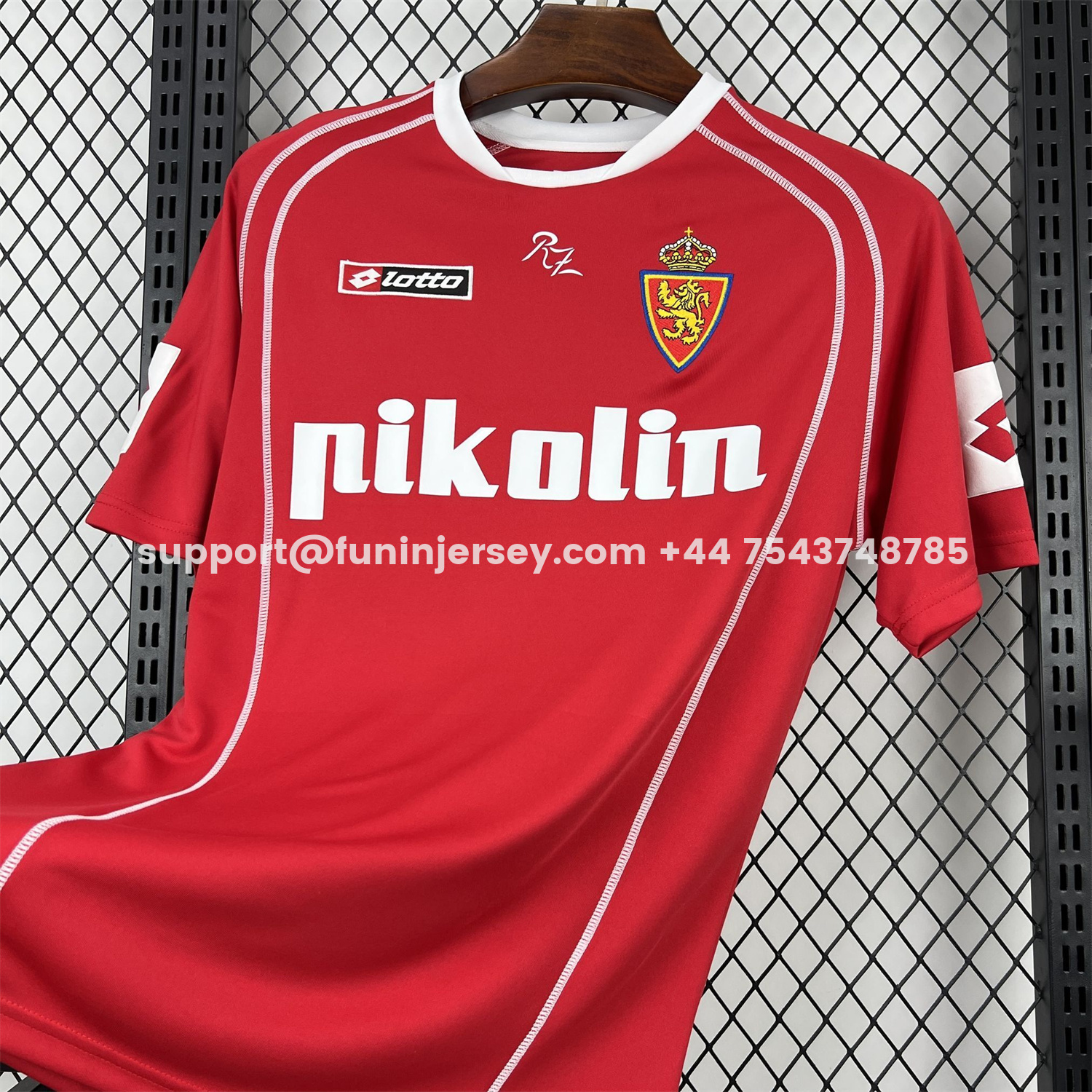 Funinjersey-Retro Real Zaragoza 2004-05 Away Jersey
