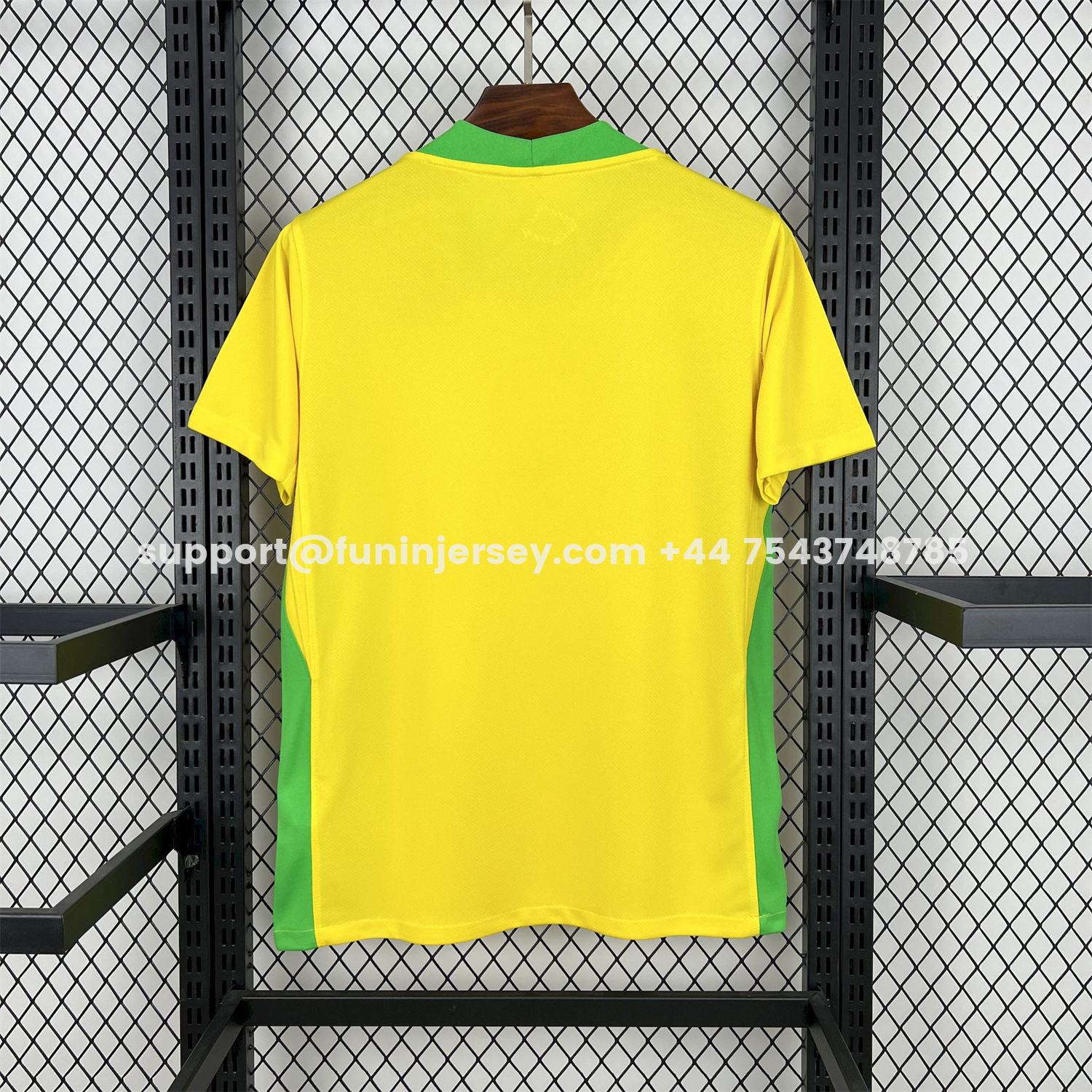 Funinjersey-Brazil 2025 Women's Team Home Jersey - Men's Fans Version