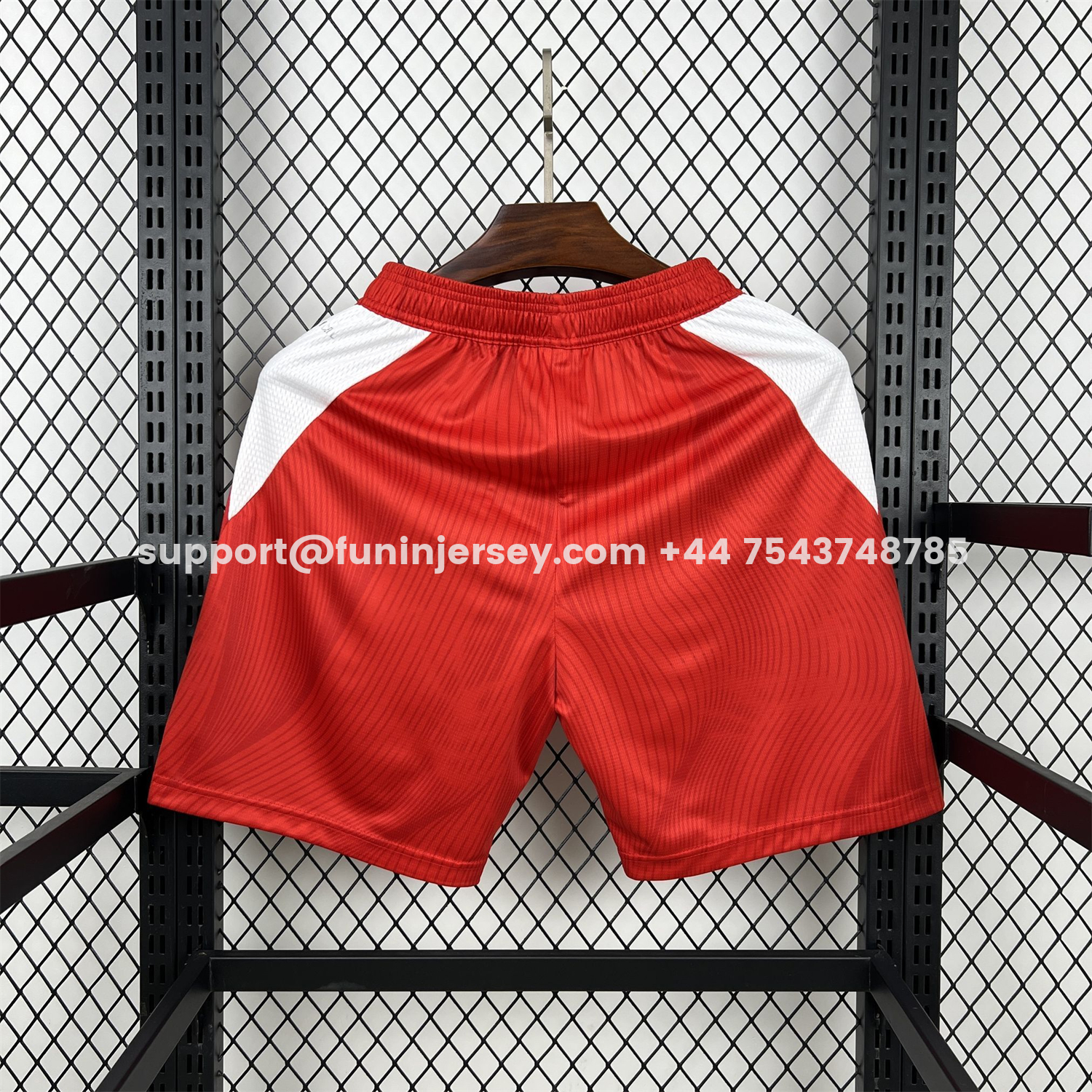 Funinjersey-Switzerland 2026 Home Red Shorts - Fans Version