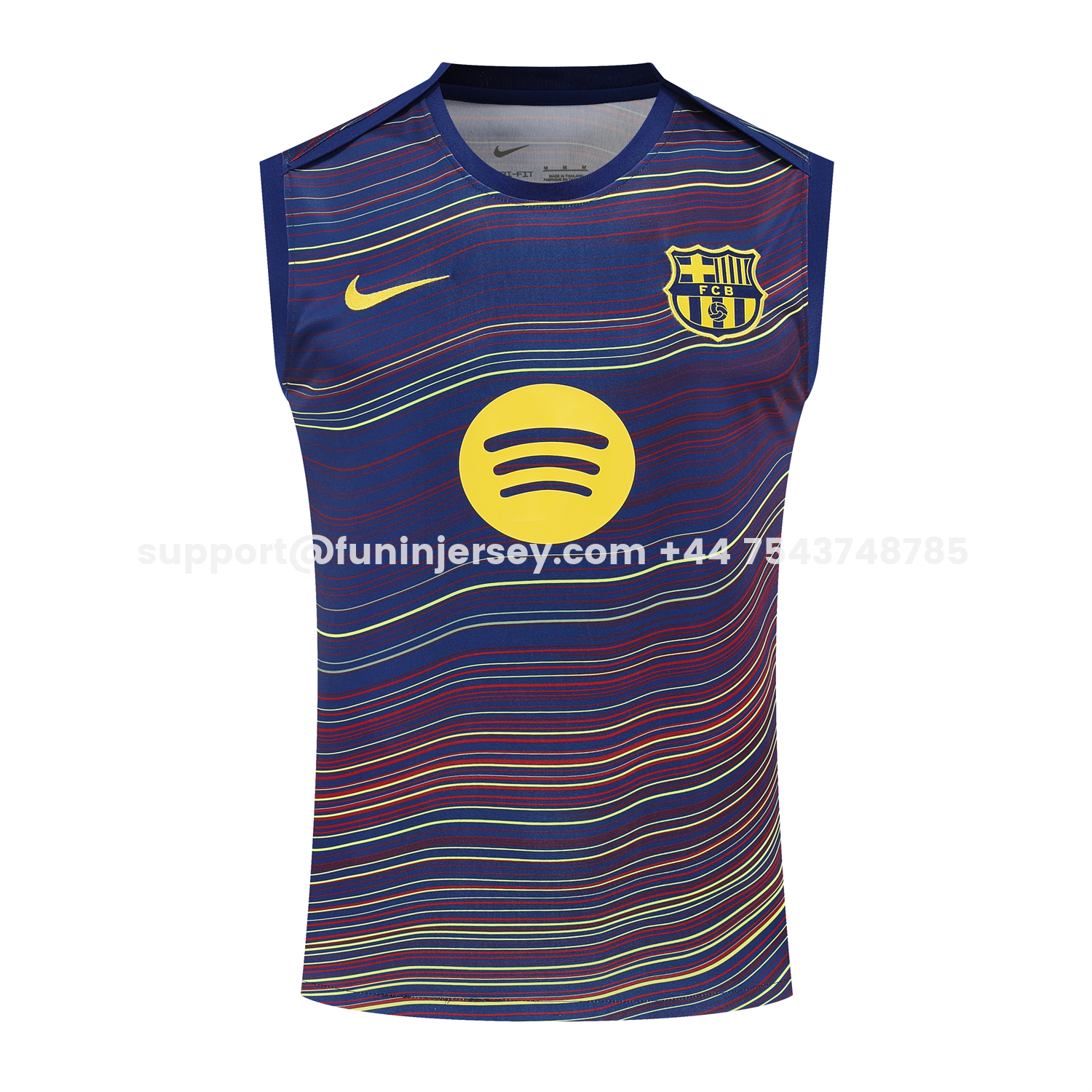 Funinjersey-Barcelona 25-26 Short-Sleeve Training Set - Colors Top & Dark Blue With Pink Accents Pants