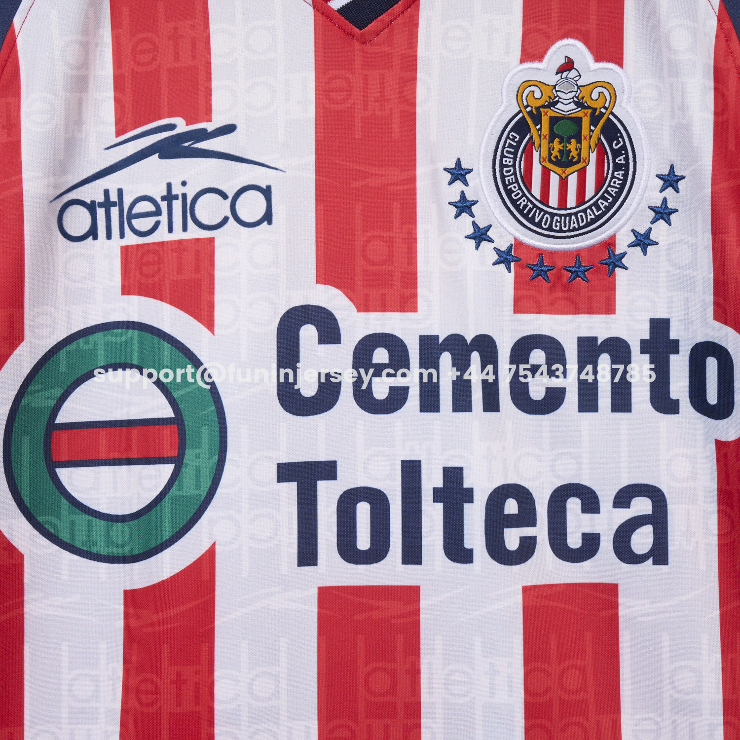 Funinjersey-Retro Chivas de Guadalajara 1999-00 Home Long Sleeves Jersey