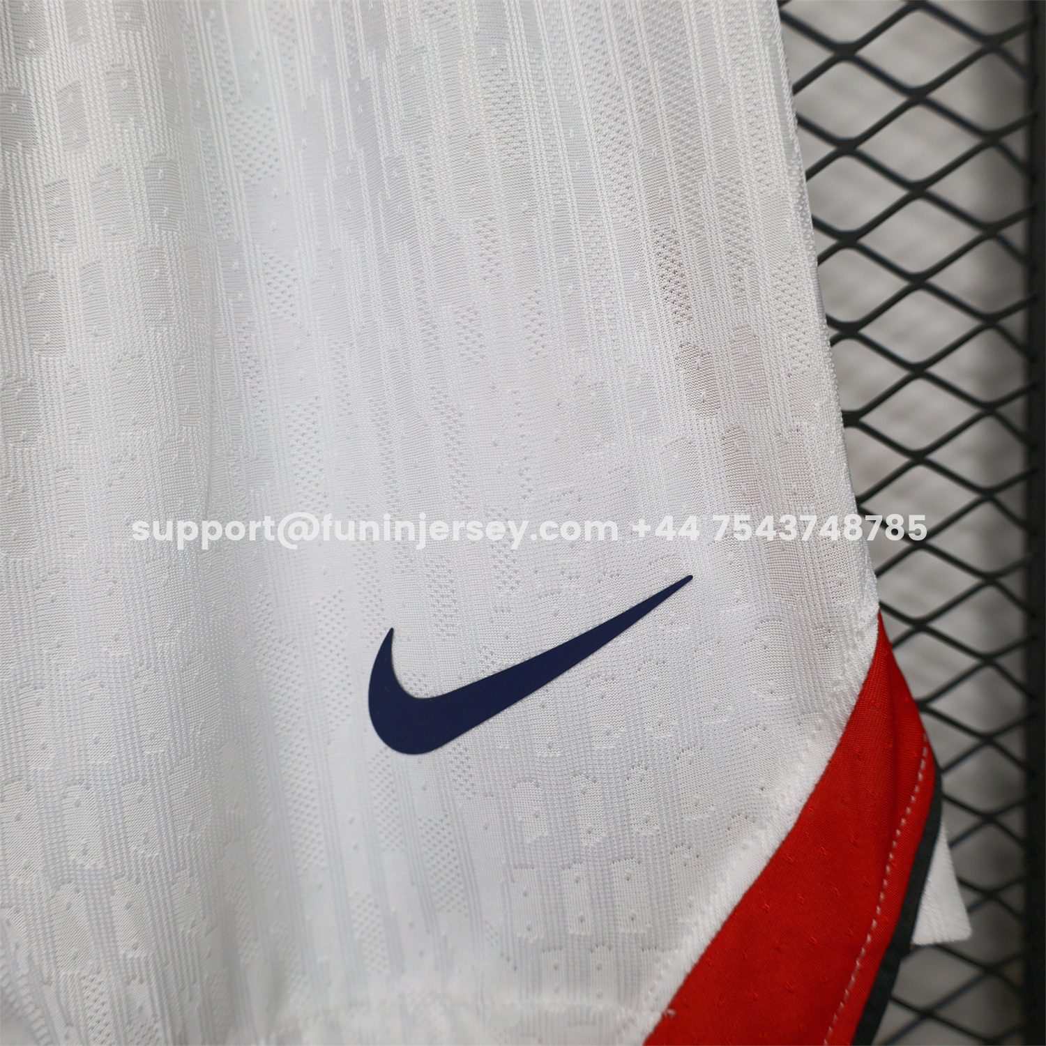 Funinjersey-England 2026 Home Shorts - Player Version