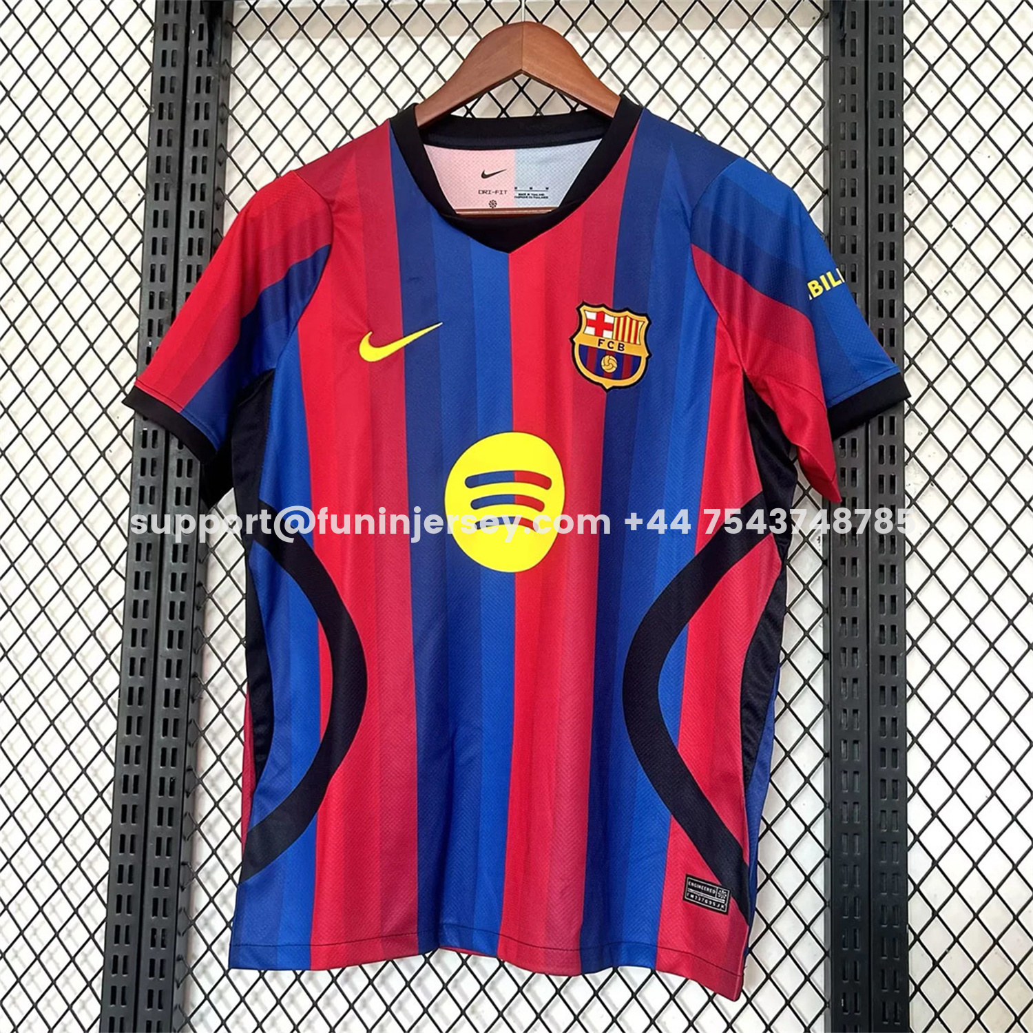 Funinjersey-Barcelona 26-27 Home Jersey - Fans Version