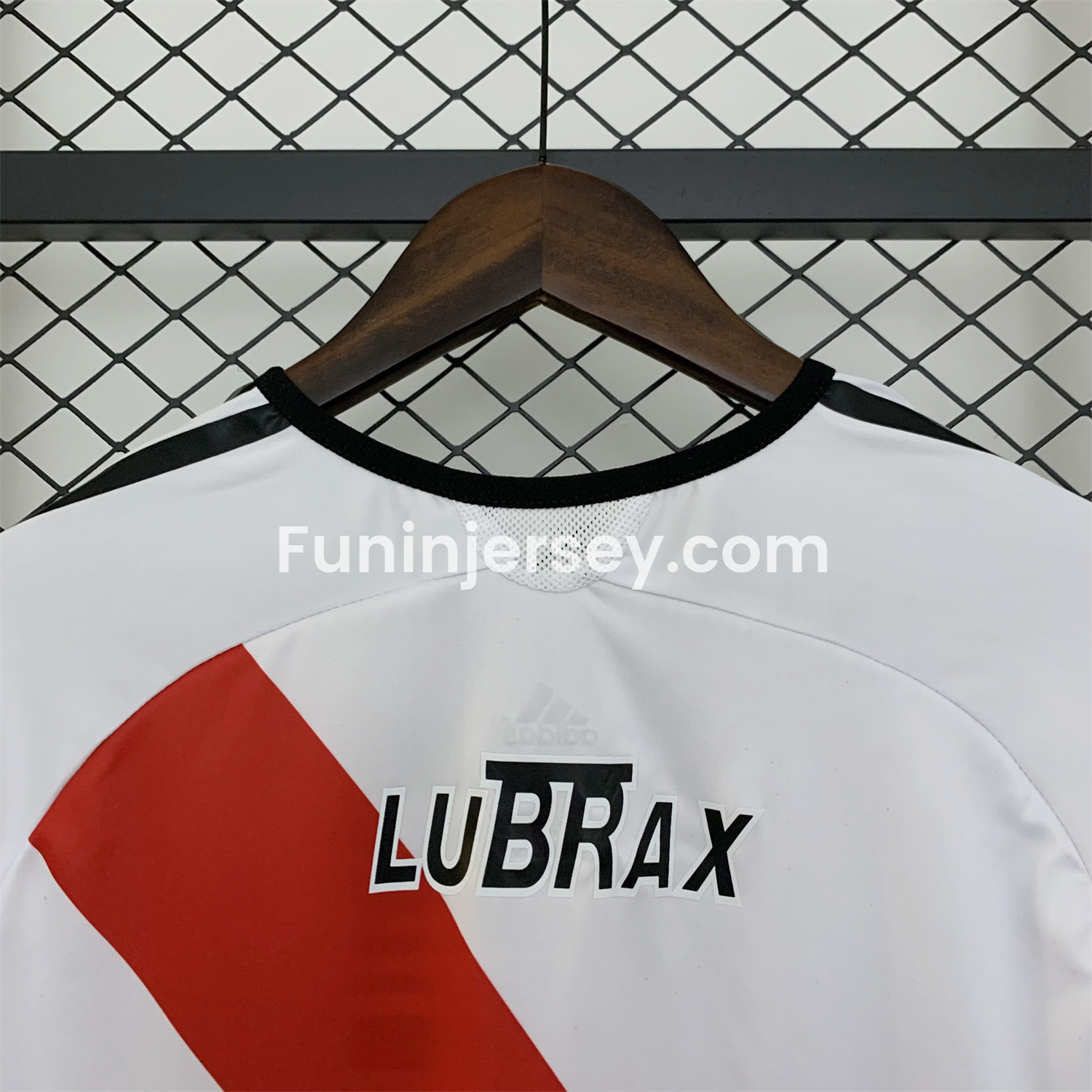 Funinjersey-Retro River Plate 2006-07 Home Jersey
