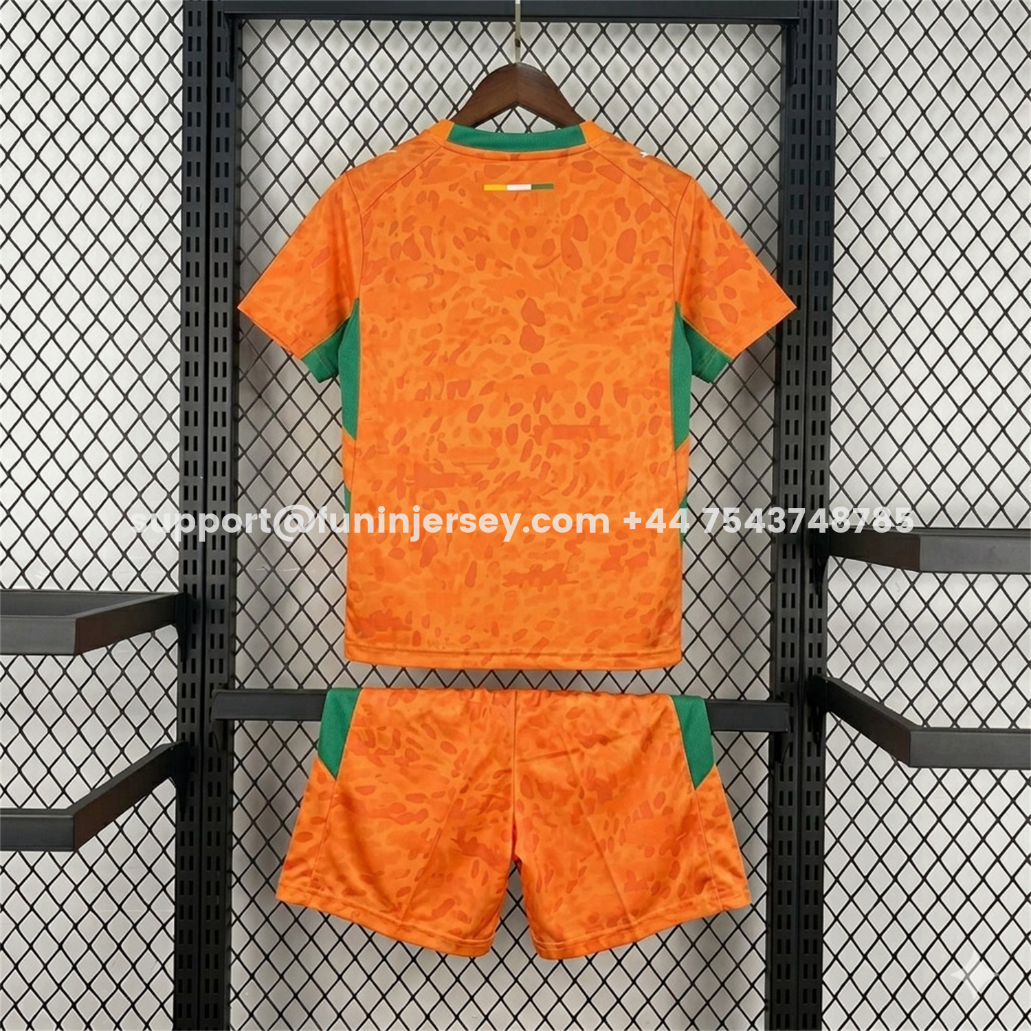 Funinjersey-Ivory Coast 2026 Home Kids Kit