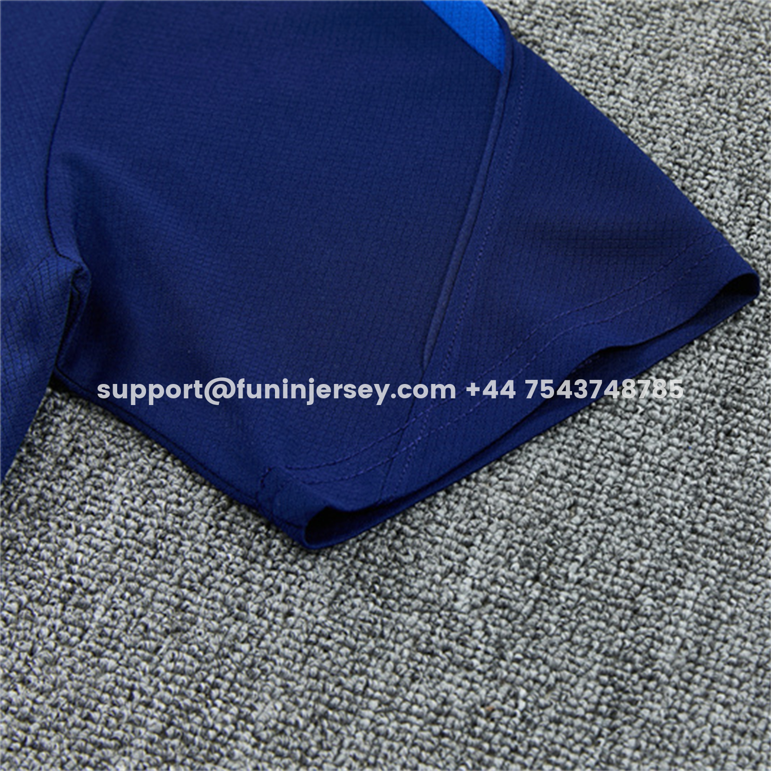 Funinjersey-Inter Milan 26-27 Short-Sleeve Training Set - Deep Blue Top & Shorts