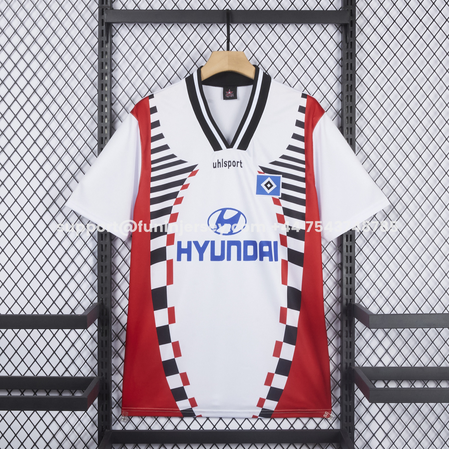 Funinjersey-Retro Hamburger SV 1996-97 Home Jersey