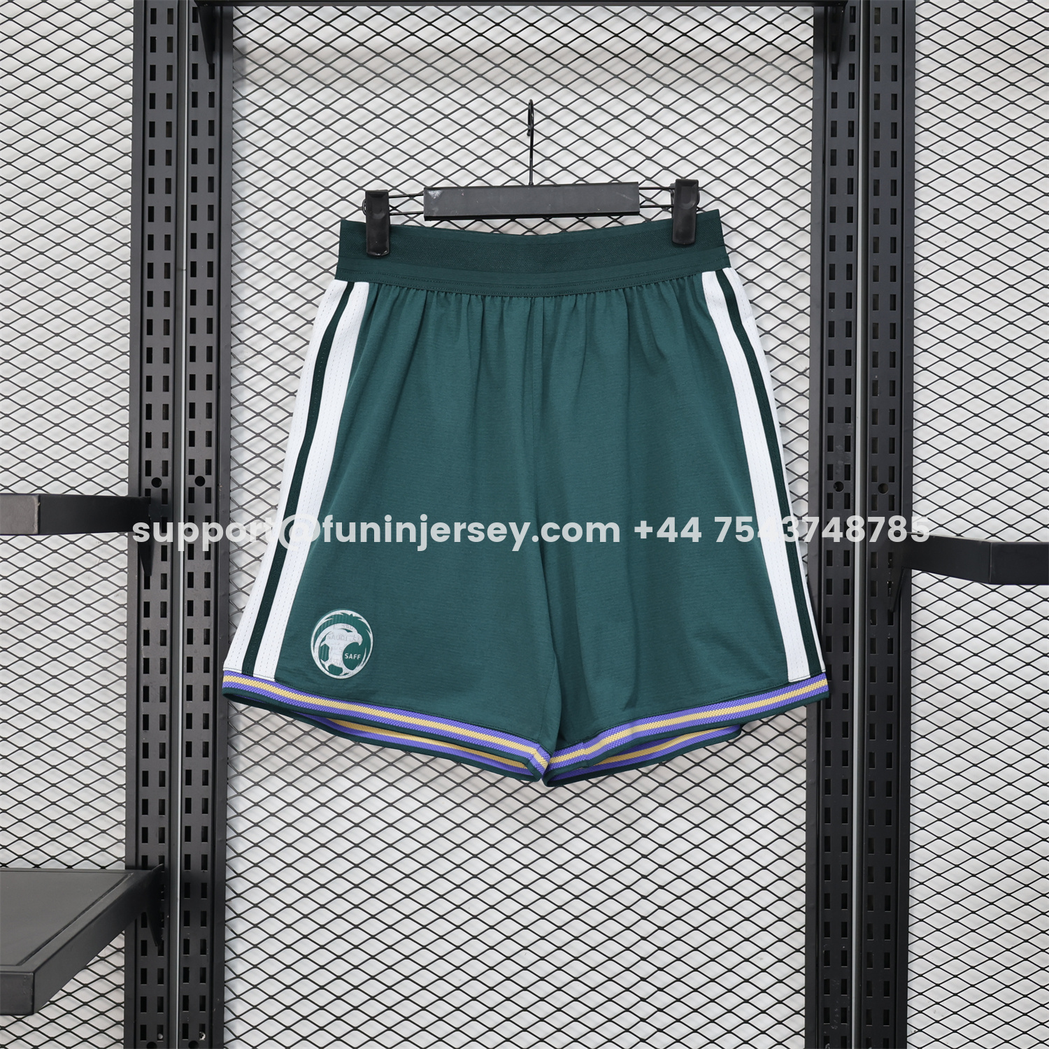 Funinjersey-Saudi Arabia 2026 Home Shorts - Player Version
