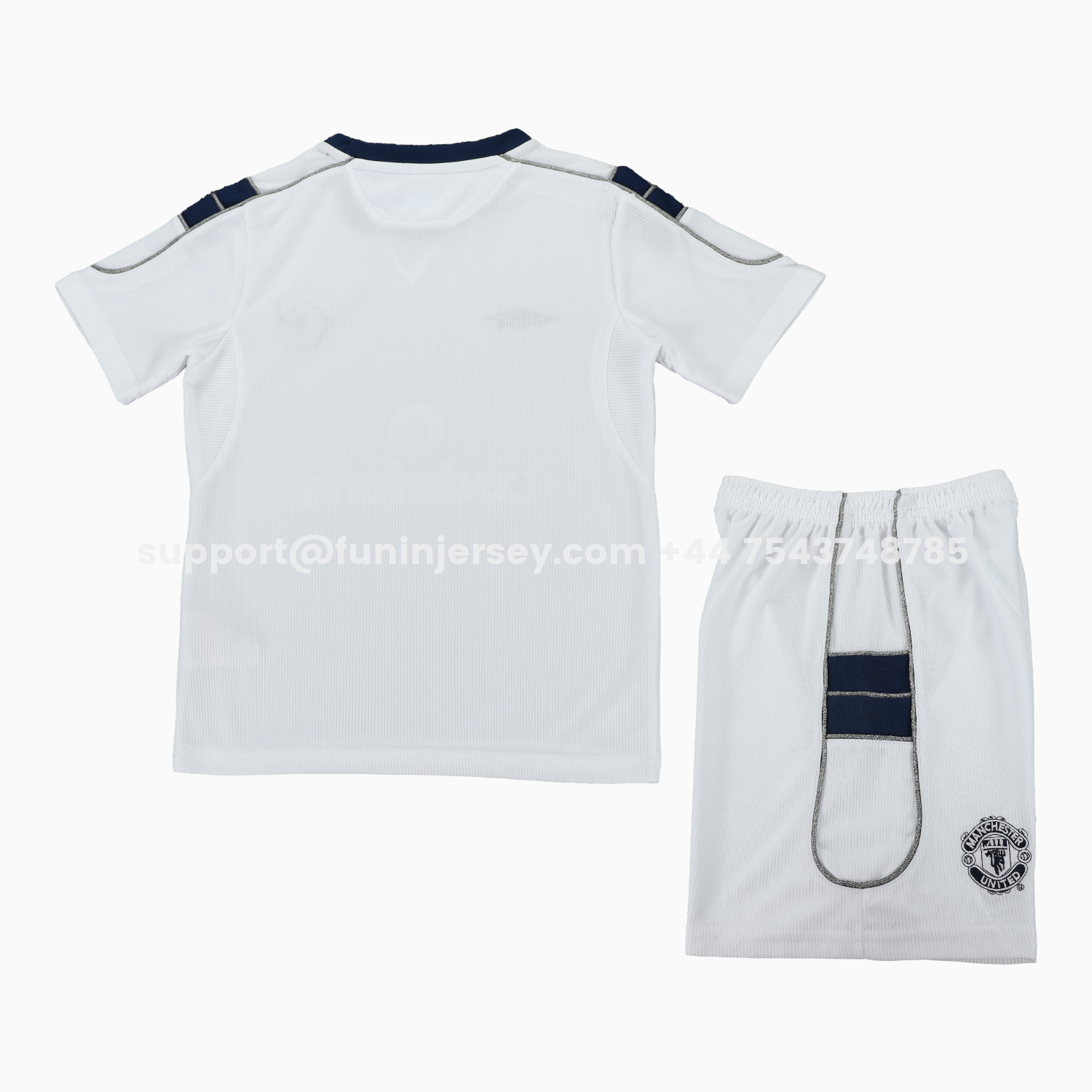 Funinjersey-Retro Manchester United 2003-05 Away Kids Kit
