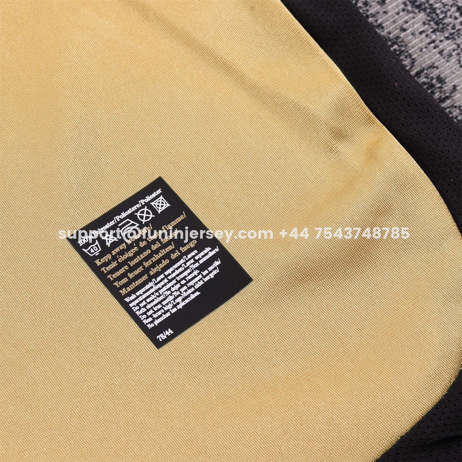 Funinjersey-Retro Manchester United 2001-02 100th Centery Kids Kit - Yellow