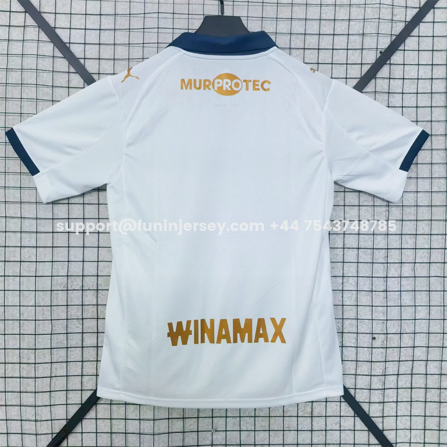 Funinjersey-RC Lens 25-26 St. Barbara's Day Deep White Jersey - Fans Version