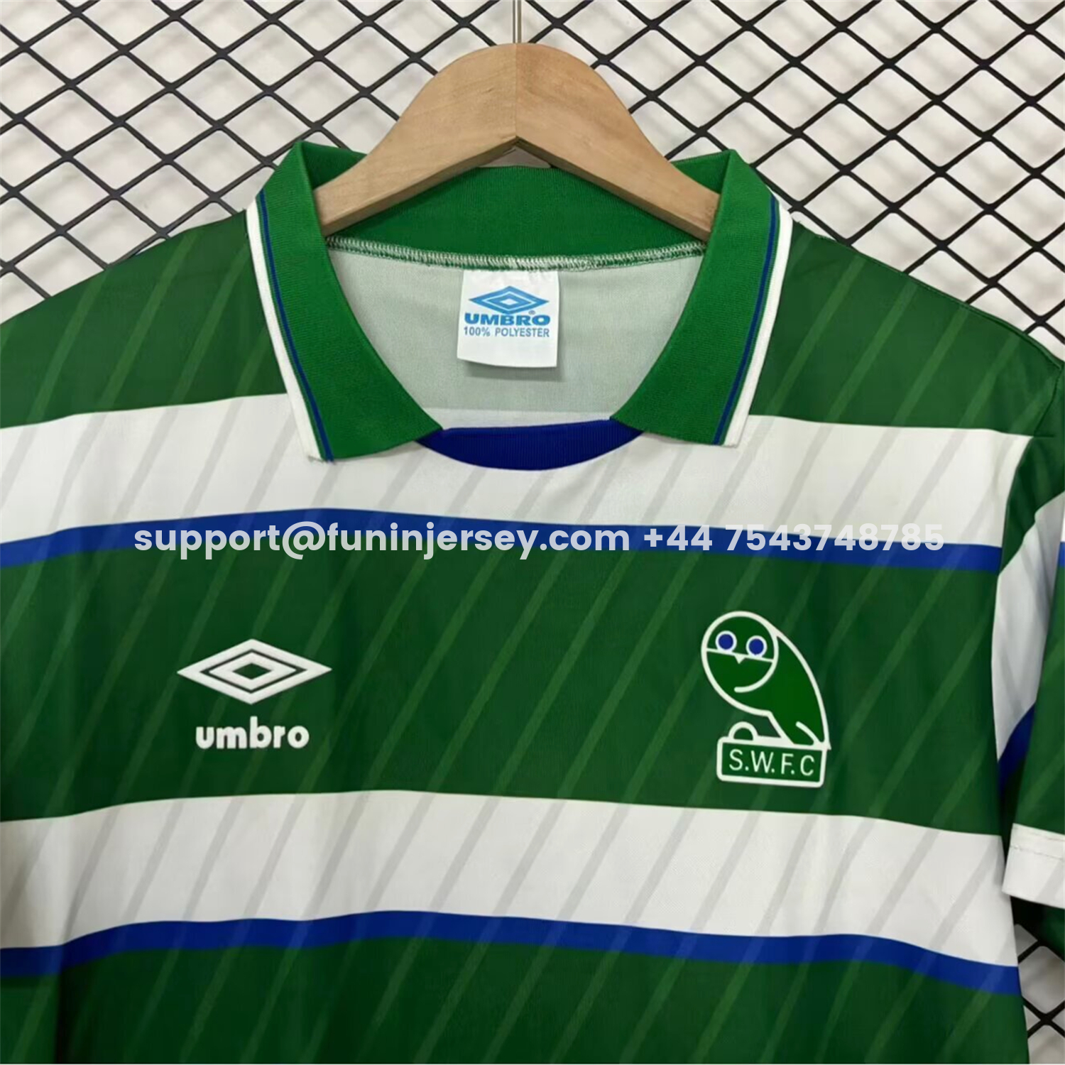 Funinjersey-Retro Sheffield Wednesday 1988-89 Away Jersey