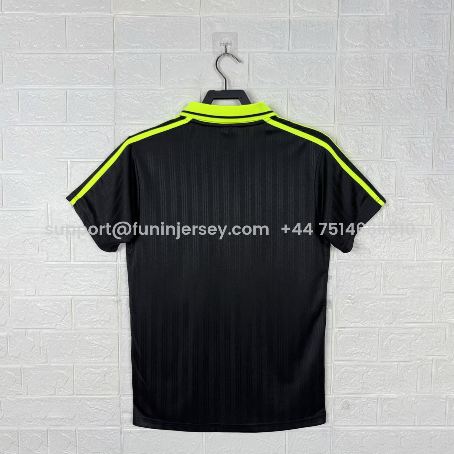 Funinjersey-Bohemian 25-26 Oasis Originals Tour Black And Green Jersey - Fans Version