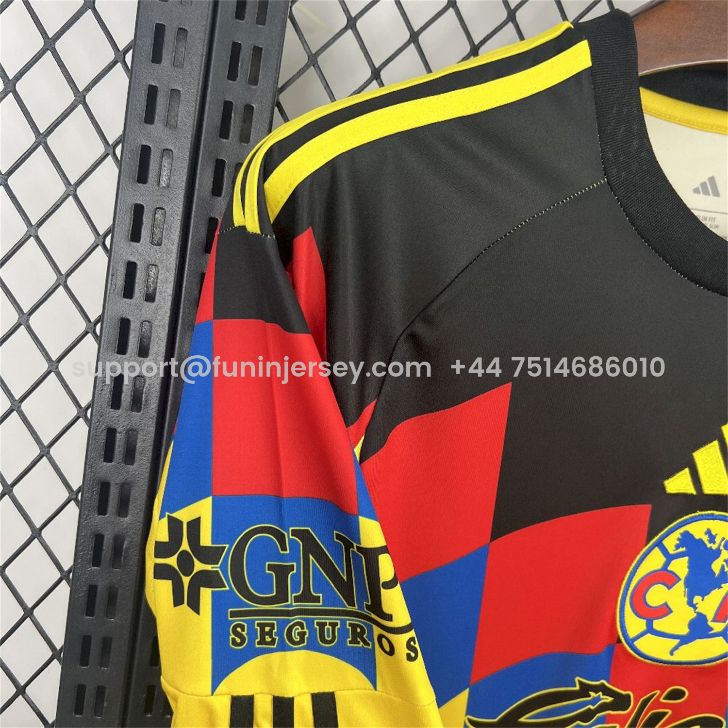 Funinjersey-Club América 25-26 Home Yellow Long Sleeves Jersey - Fans Version
