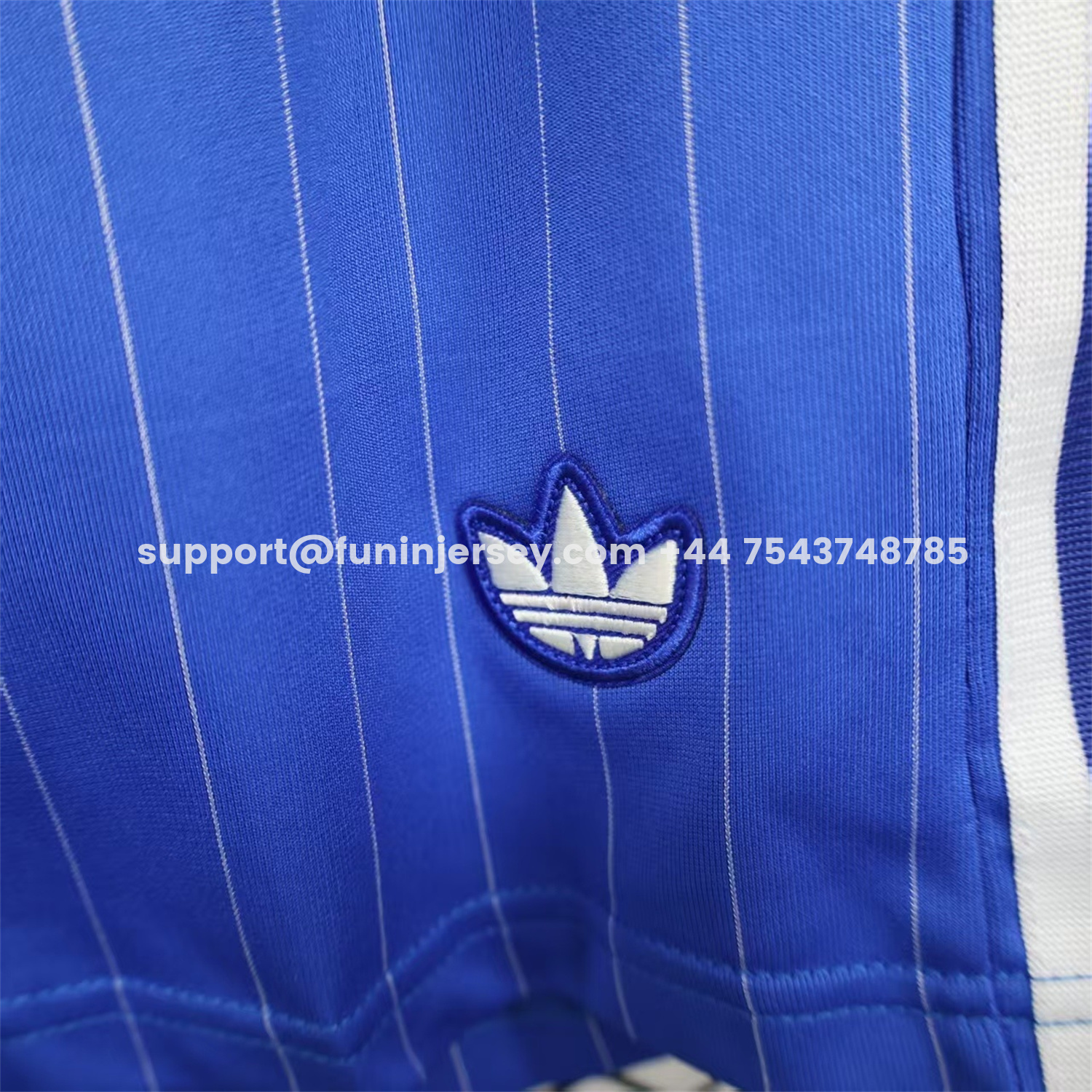 Funinjersey-C.H.E.L.S.E.A 25-26 Trefoil Blue Travel Shorts - Player Version