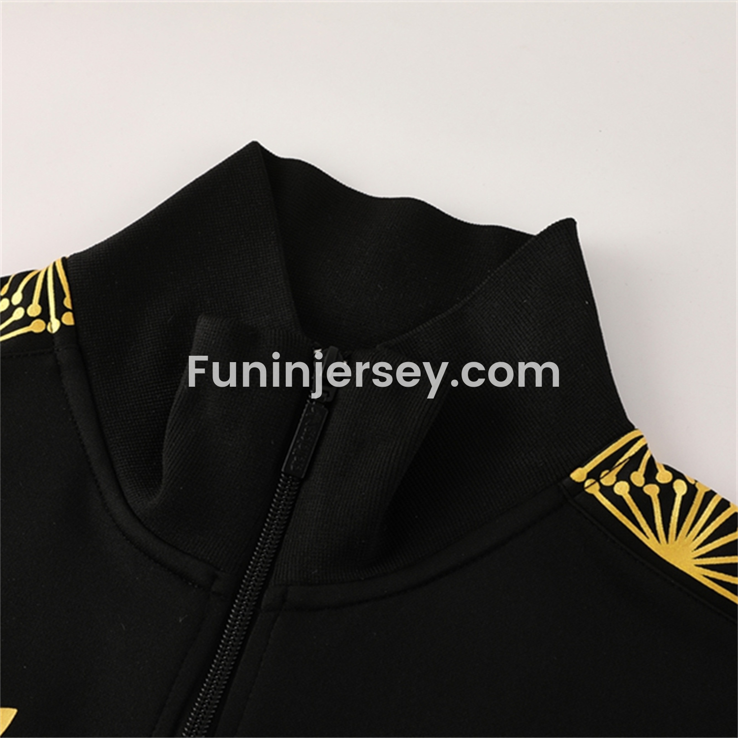 Funinjersey-Kids Mexico 2025 Gold Cup Kids Jacket Training Tracksuit - Black Top & Pants