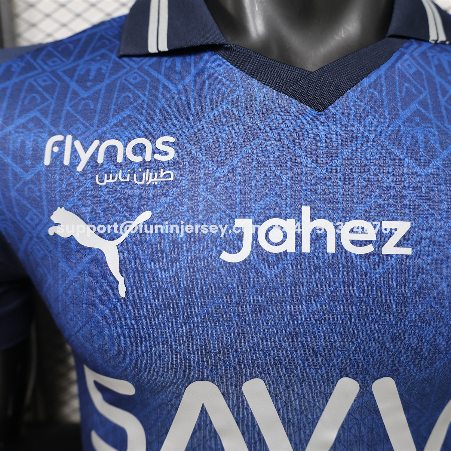 Funinjersey-Al Hilal Riyadh Crescent 25-26 Blue Special Jersey - Player Version
