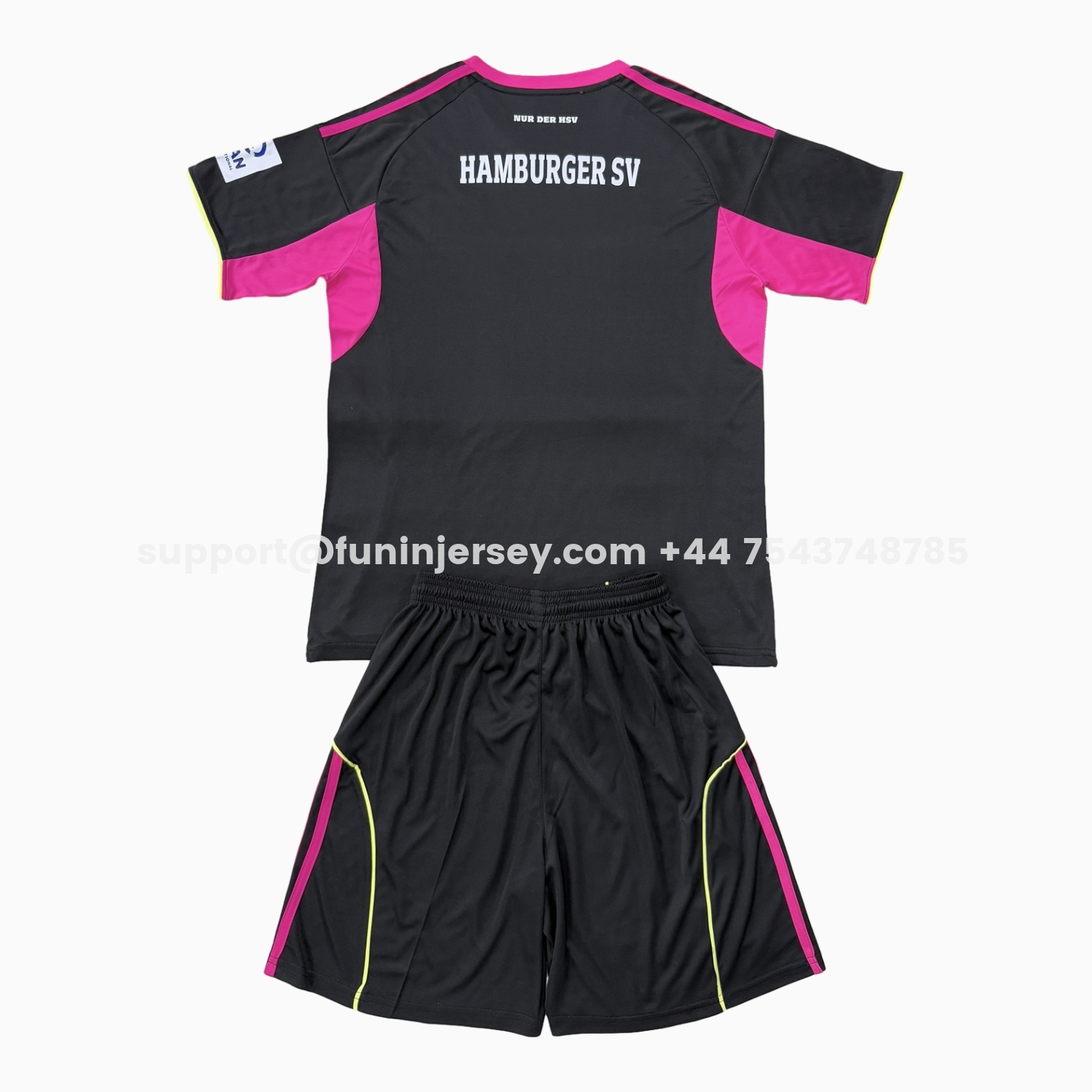 Funinjersey-Hamburger SV 25-26 Third Men's Adult Jersey Set - Fans Version