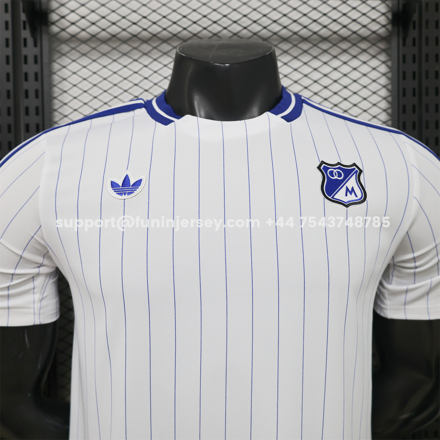 Funinjersey-Millonarios 2026 Retro Style Casual Jersey - Player Version