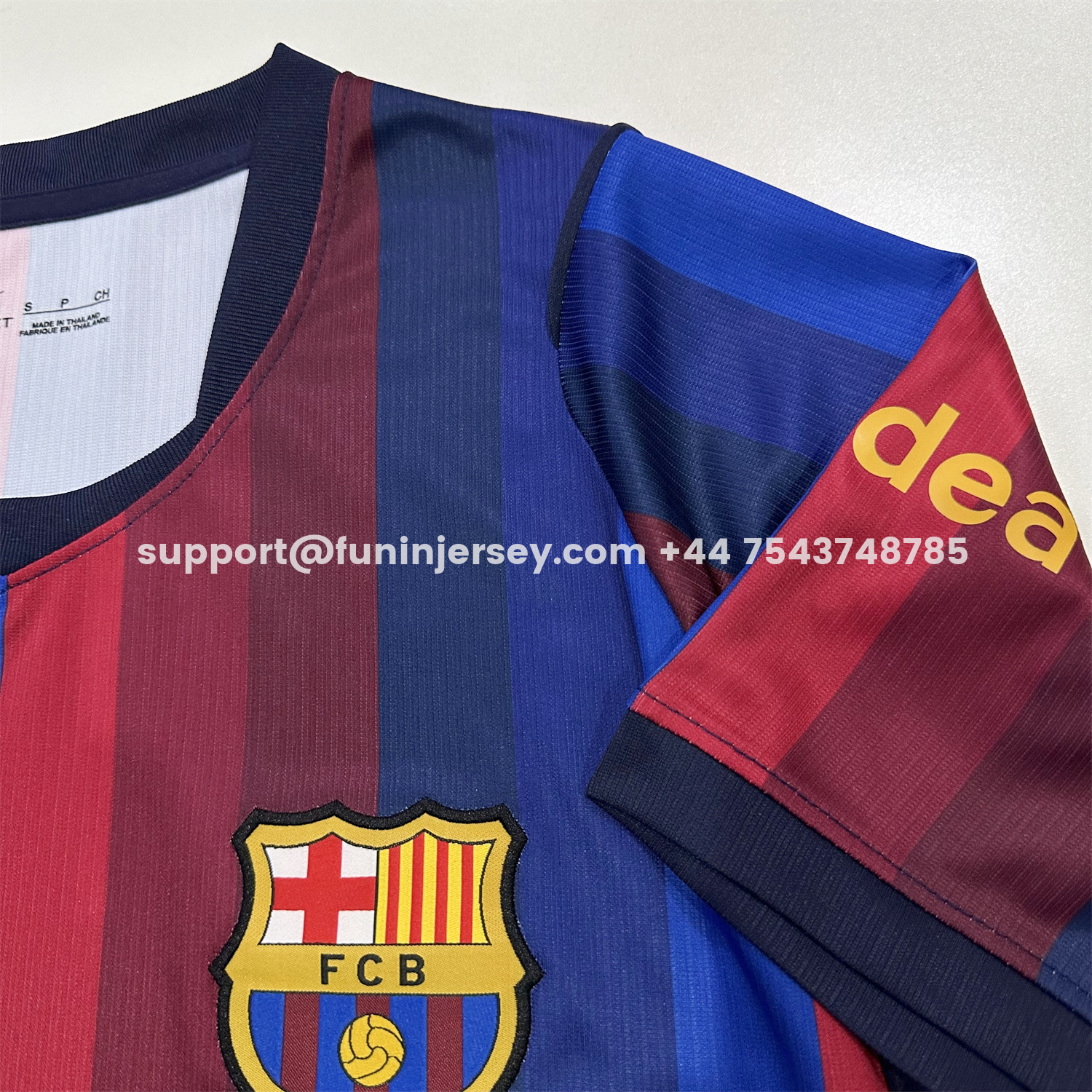 Funinjersey-Barcelona 26-27 Home Jersey - Fans Version