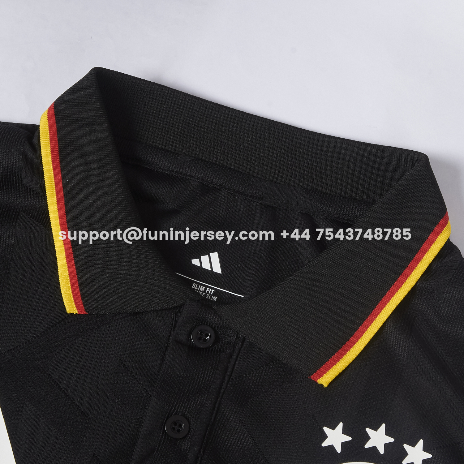 Funinjersey-Germany 2026 Black Special Edition Polo Jersey - Player Version