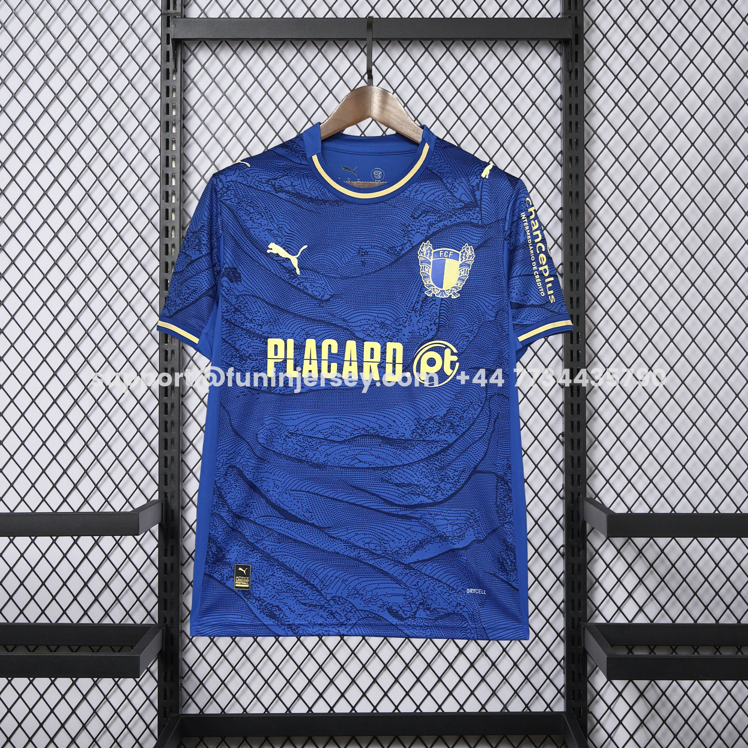 Funinjersey-FC Famalicão 25-26 Away Blue Jersey - Fans Version